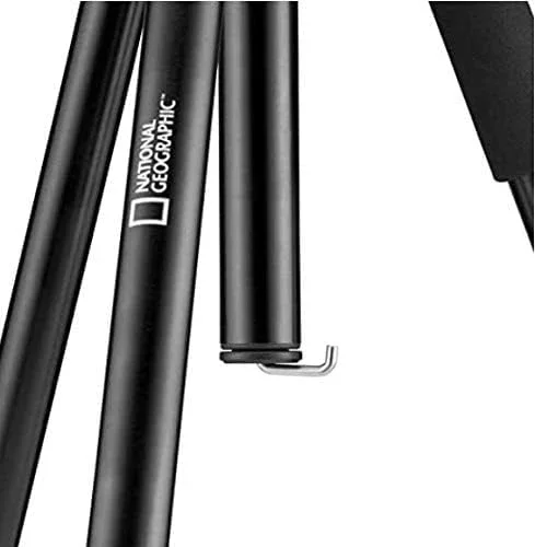 National Geographic 4-Section Travel Tripod Kit w/ 90° Column - Image 6