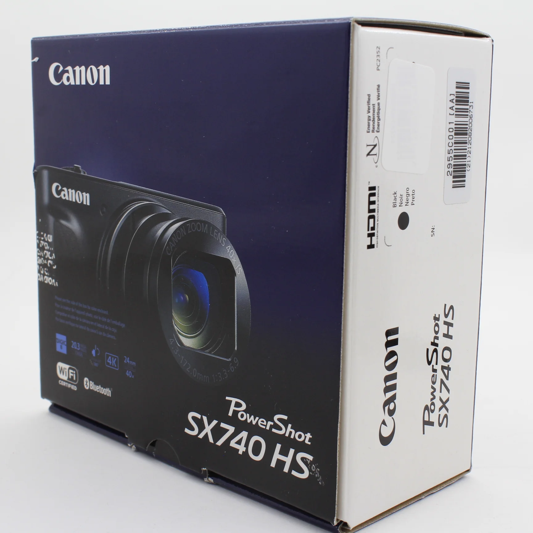 * OPEN BOX EXCELLENT * Canon PowerShot SX740 HS Digital Camera (Black) - Image 14