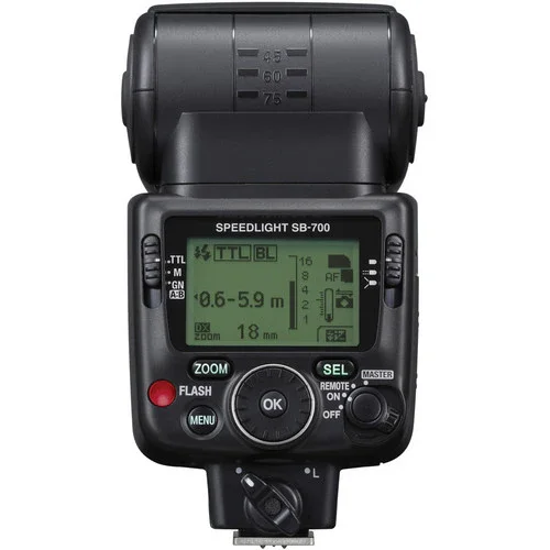 Nikon SB-700 Speedlight Shoe Mount Flash - Image 3