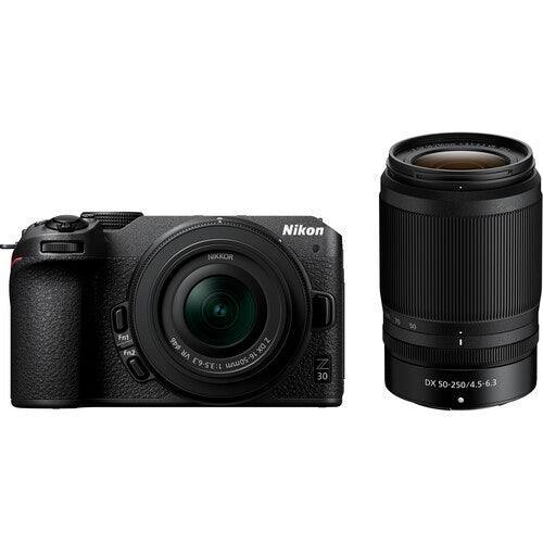 Nikon Z30 Mirrorless Camera with 16-50mm and 50-250mm Lenses - Image 2