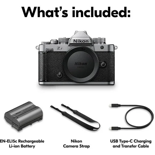 Nikon Zf Mirrorless Camera (Silver) - Image 6