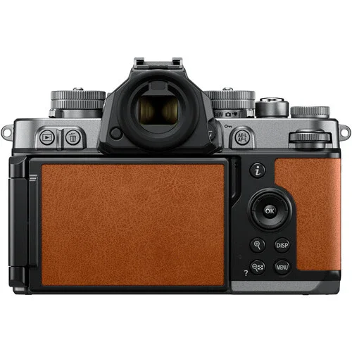Nikon Zf Mirrorless Camera (Silver & Cognac Brown) - Image 5