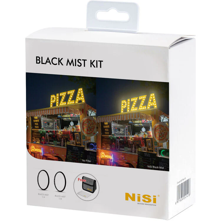 NiSi Black Mist 1/4 and 1/8 Filter Kit - 46mm