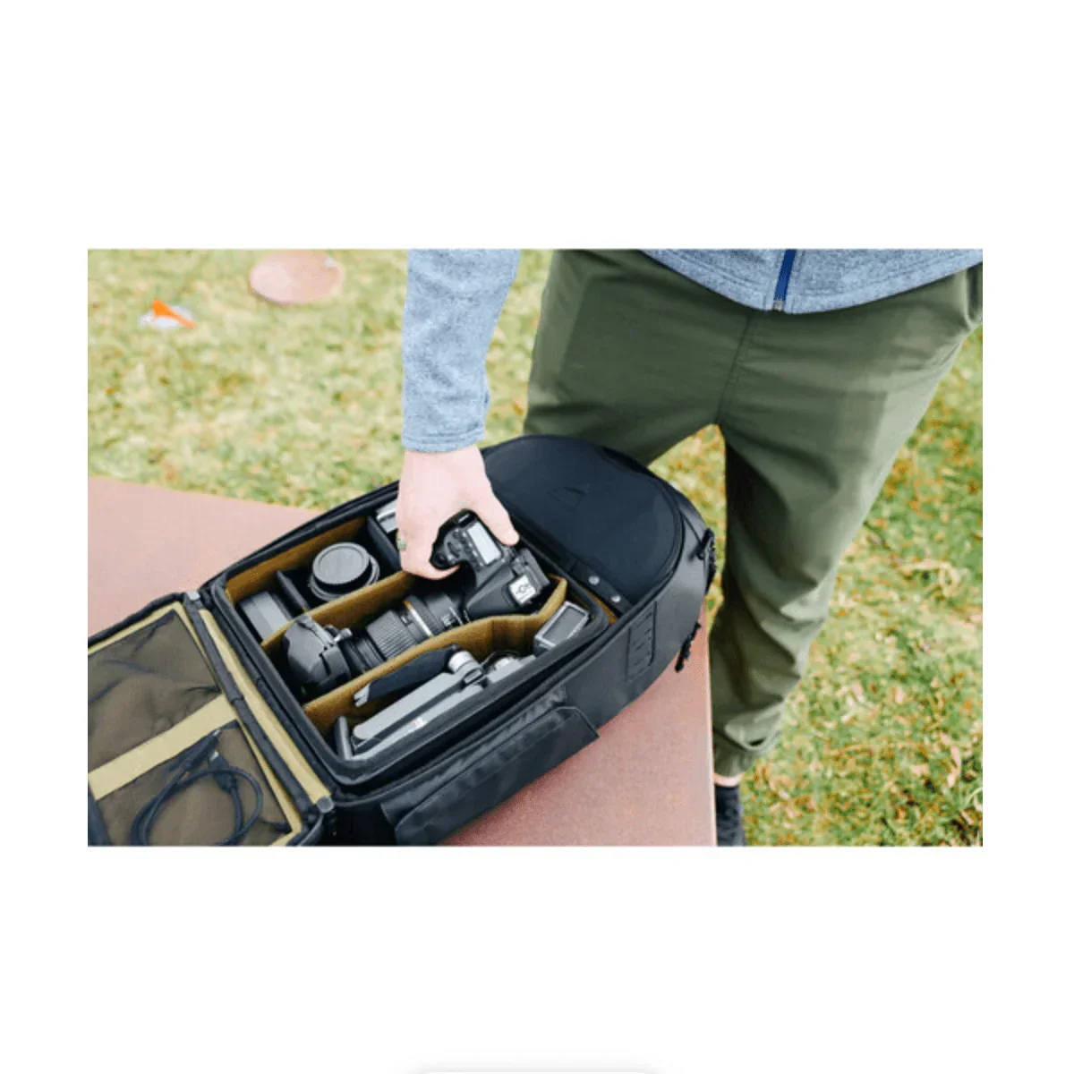 Nomatic Peter McKinnon 25L Camera Backpack with Large Cube - Image 11