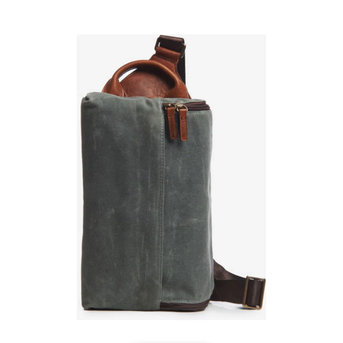 ONA Rockaway Canvas Camera Bag (Smoke Gray) - Image 5