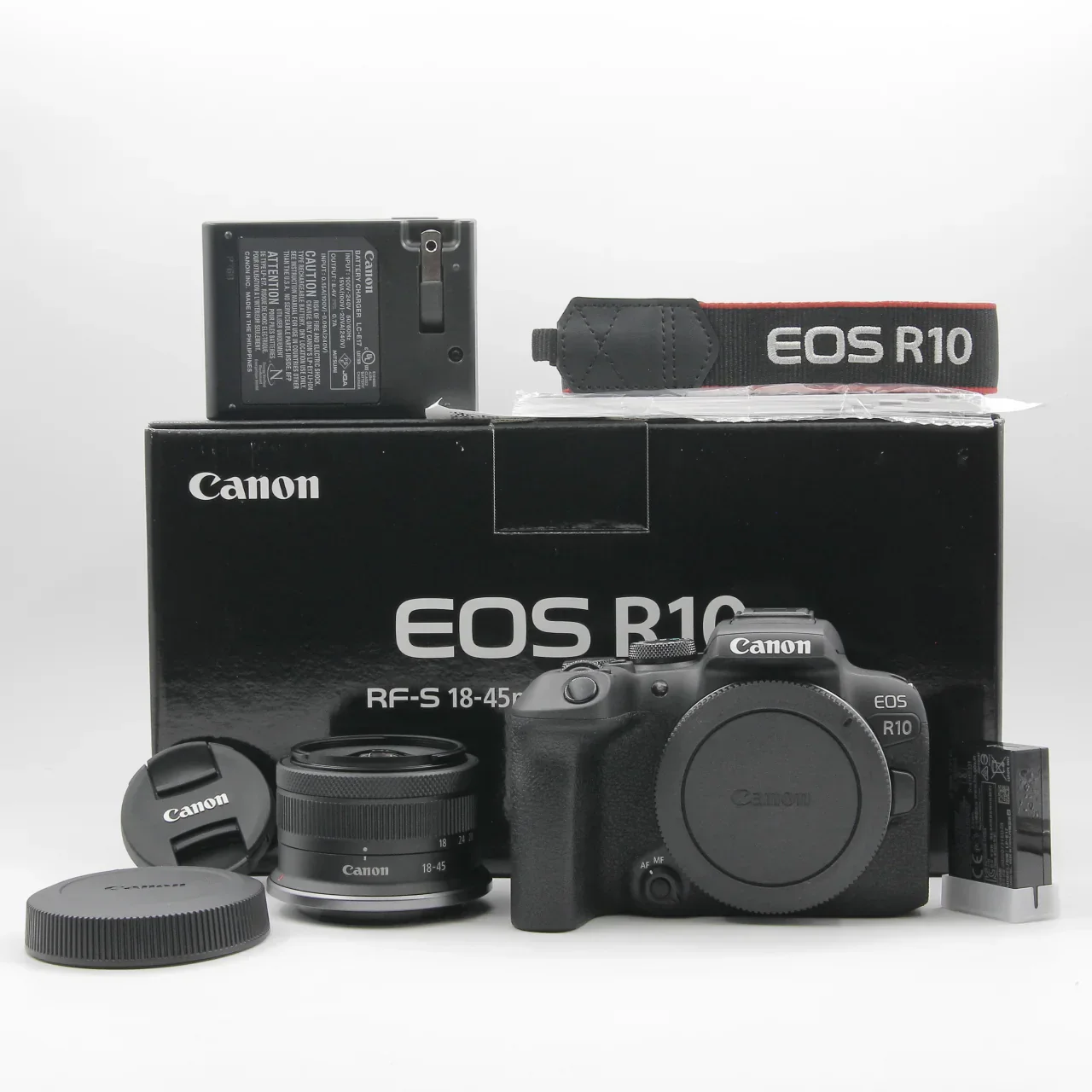 * OPEN BOX EXCELLENT * Canon EOS R10 Mirrorless Digital Camera with 18-45mm f/4.5-6.3 IS STM Lens