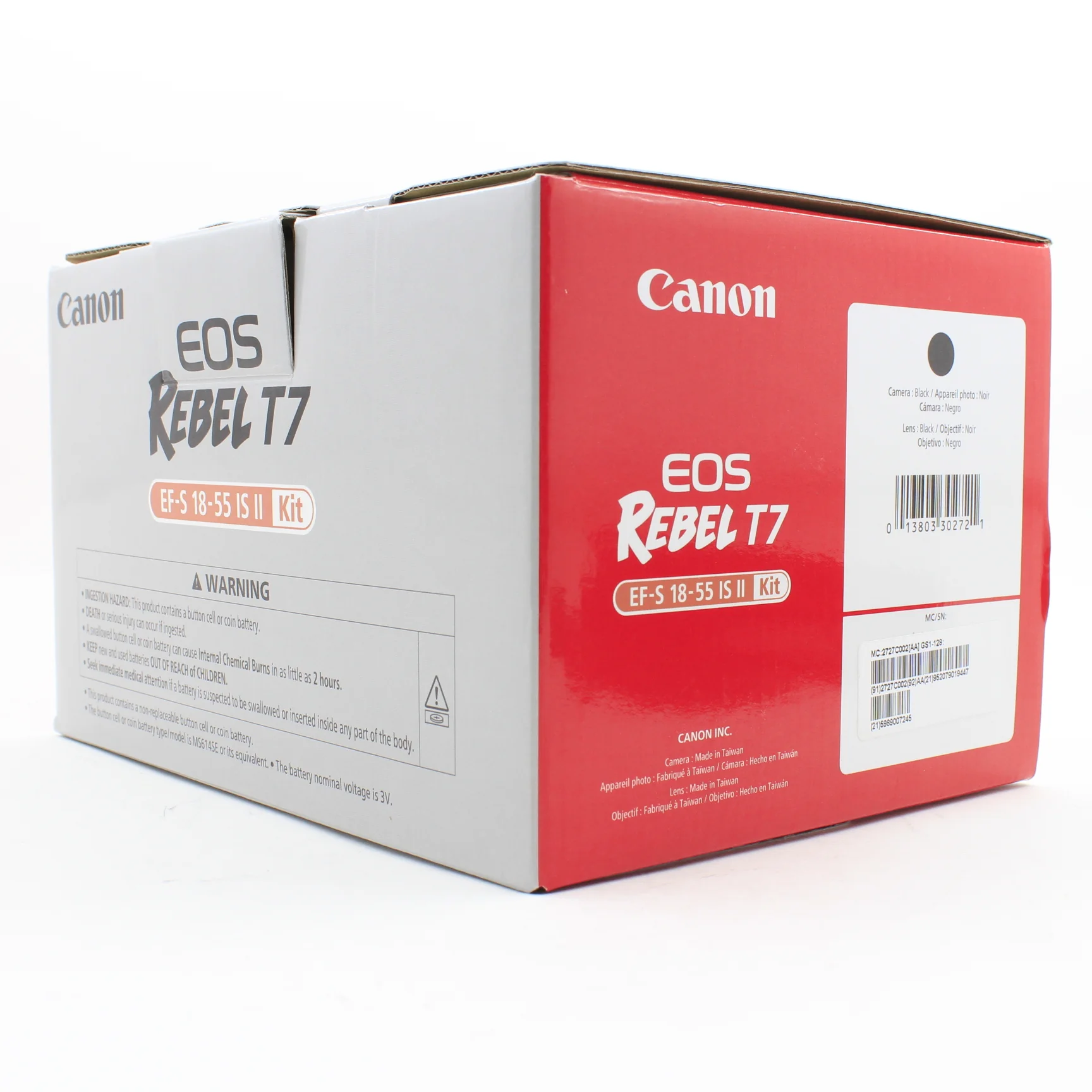 * OPEN BOX EXCELLENT * Canon EOS Rebel T7 DSLR Camera with 18-55mm and 75-300mm Lenses - Image 30