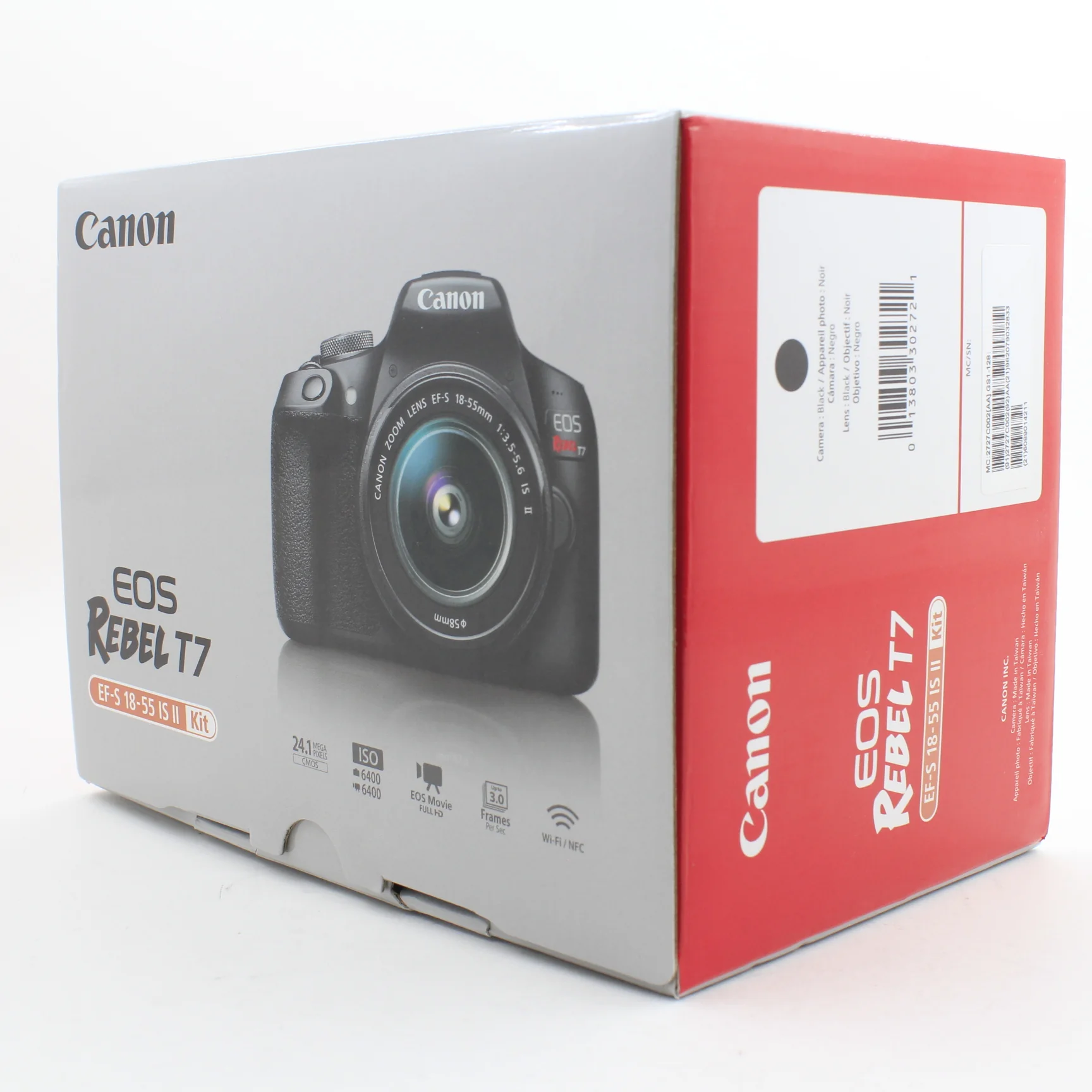 * OPEN BOX EXCELLENT * Canon EOS Rebel T7 DSLR Camera with 18-55mm and 75-300mm Lenses - Image 31