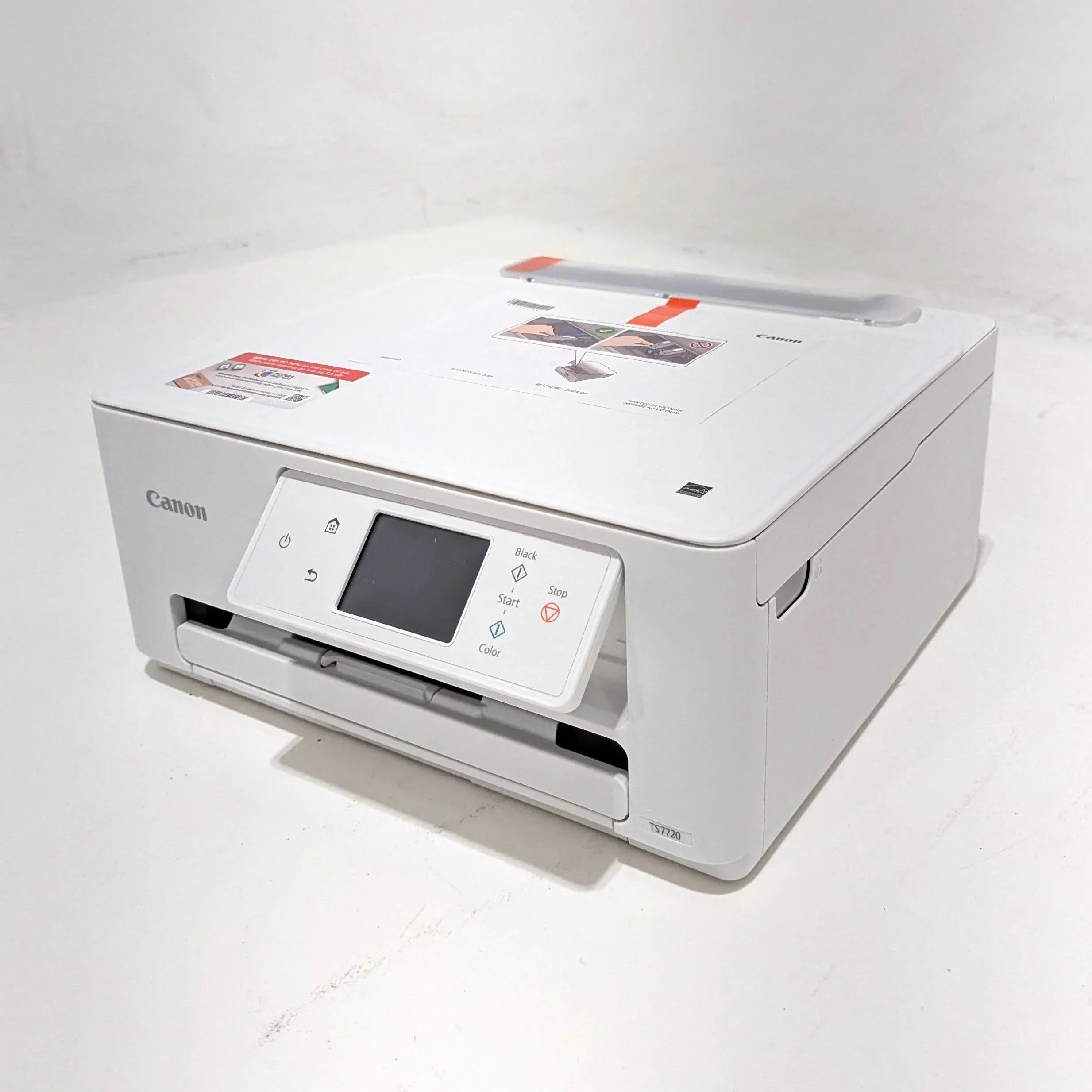* OPEN BOX EXCELLENT * Canon PIXMA TS7720 Wireless All-in-One Inkjet Printer - Image 2