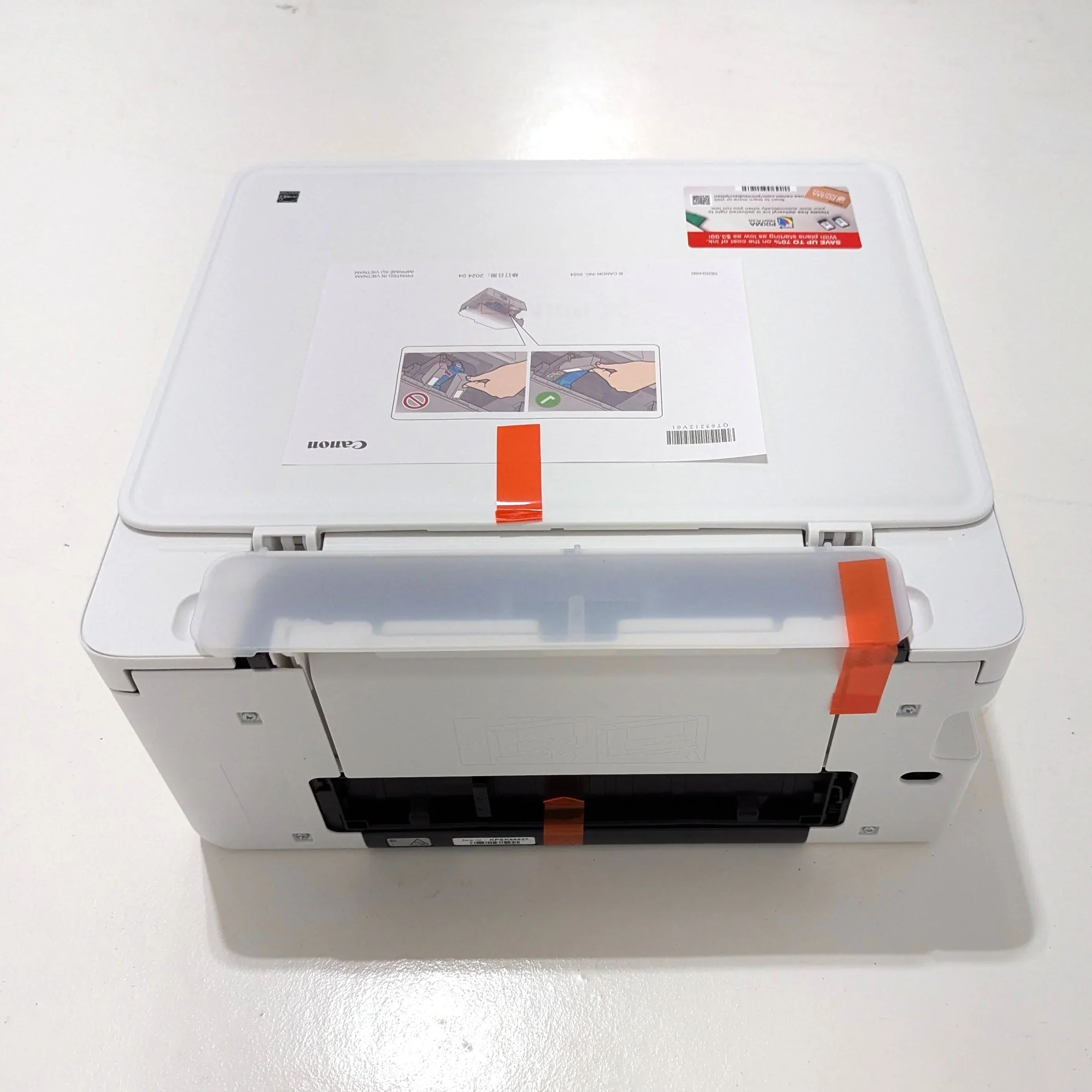 * OPEN BOX EXCELLENT * Canon PIXMA TS7720 Wireless All-in-One Inkjet Printer - Image 3