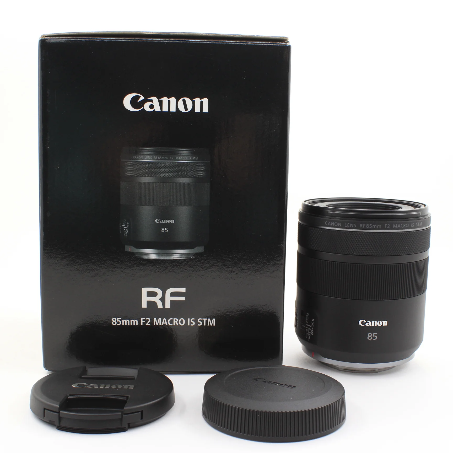 * OPEN BOX EXCELLENT * Canon RF 85mm f/2 Macro IS STM Lens
