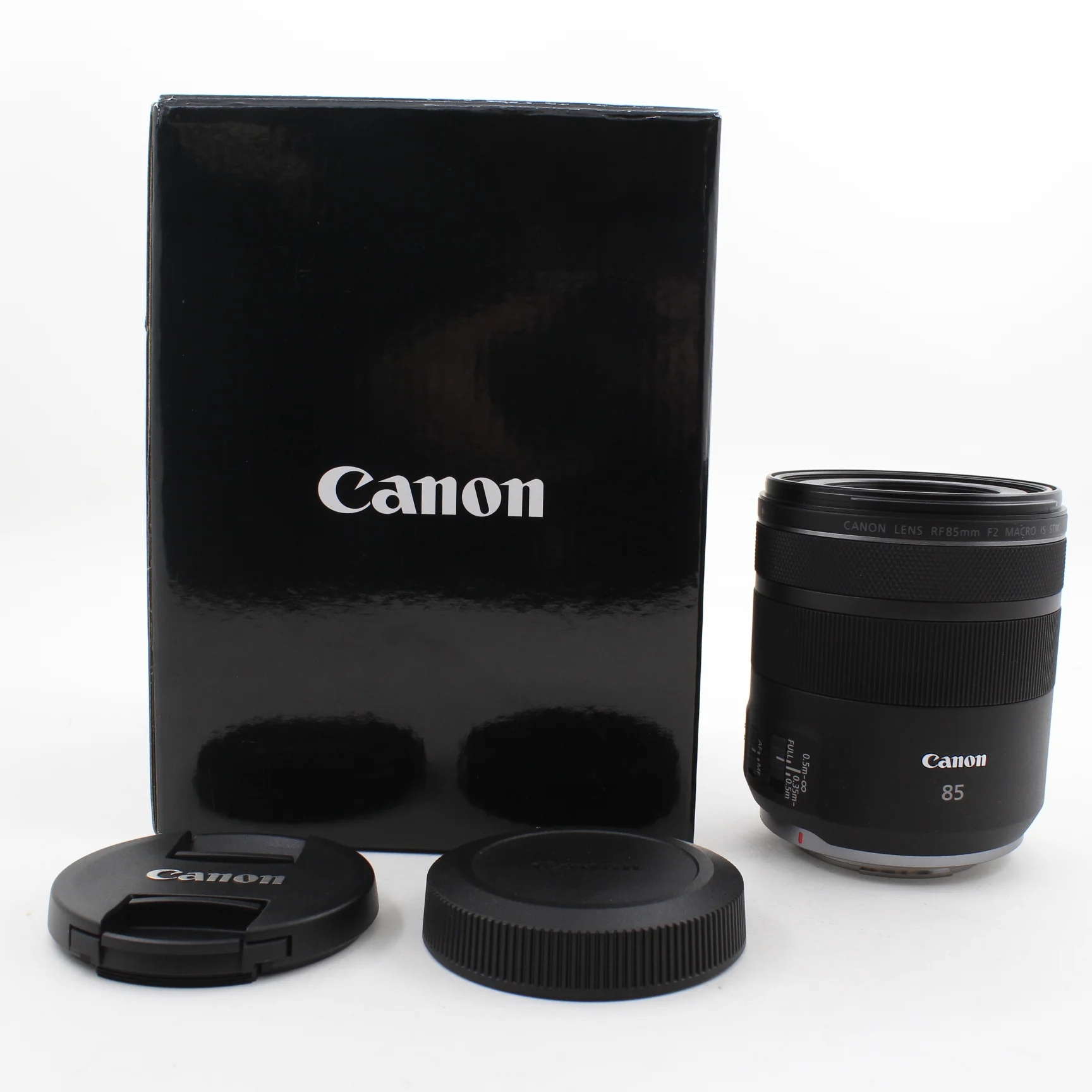 * OPEN BOX EXCELLENT * Canon RF 85mm f/2 Macro IS STM Lens