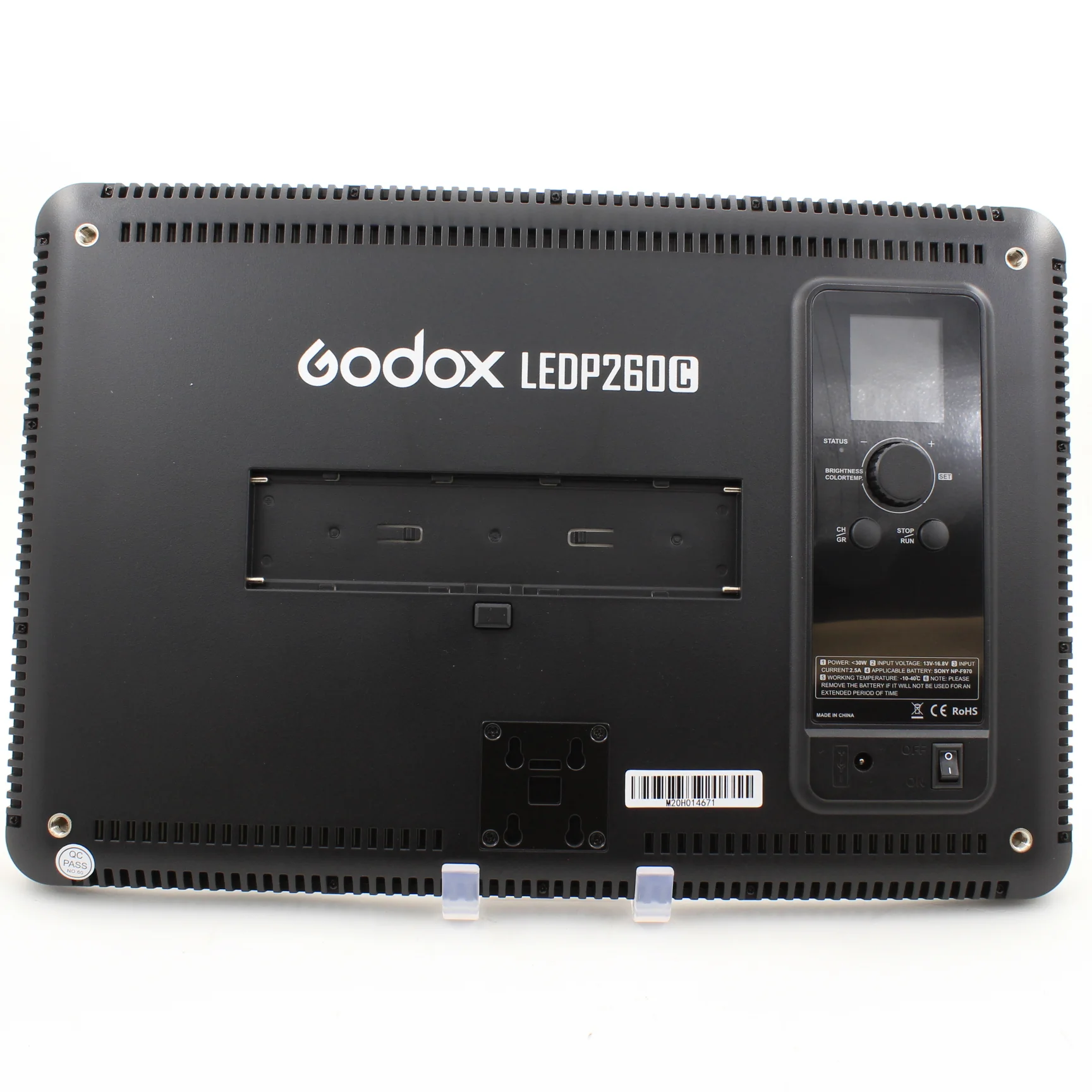 * OPEN BOX EXCELLENT * Godox LEDP260C Bi-Color LED Light Panel - Image 3