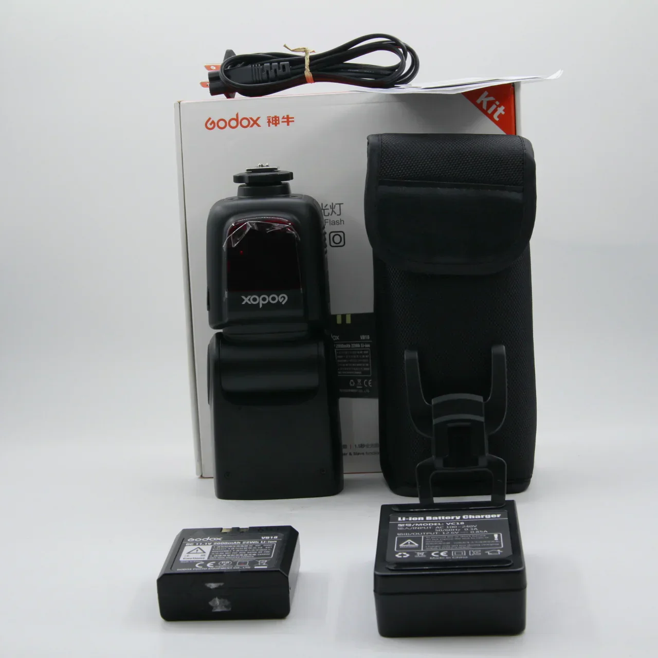 * OPEN BOX EXCELLENT * Godox VING V860IIO TTL Li-Ion Flash Kit for Olympus/Panasonic Cameras