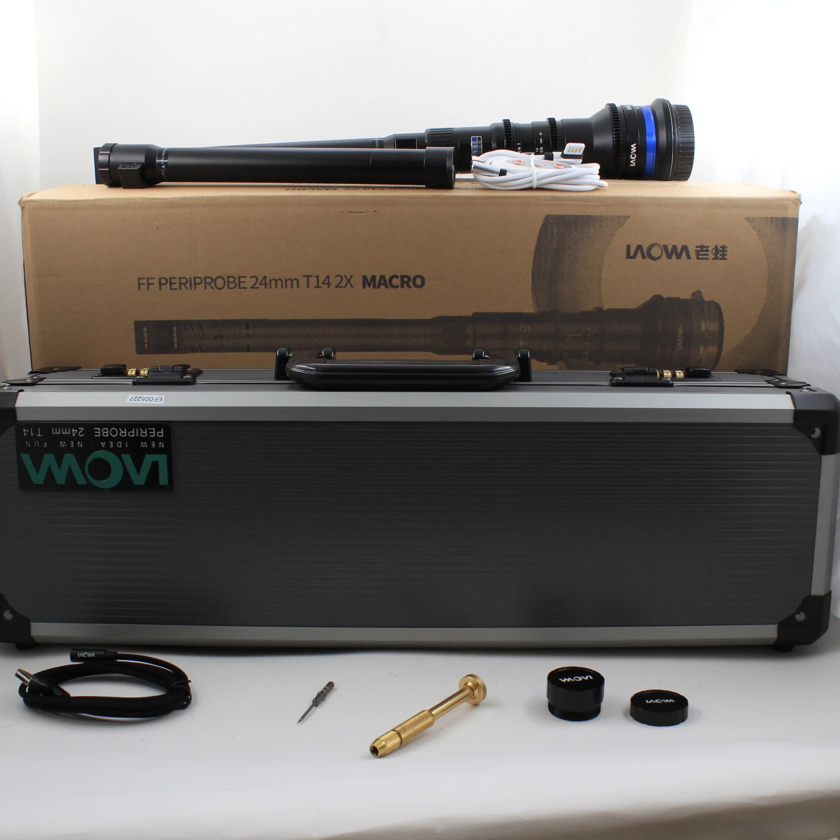 * OPEN BOX EXCELLENT * Laowa 24mm T14 2x Periprobe Lens for Canon EF