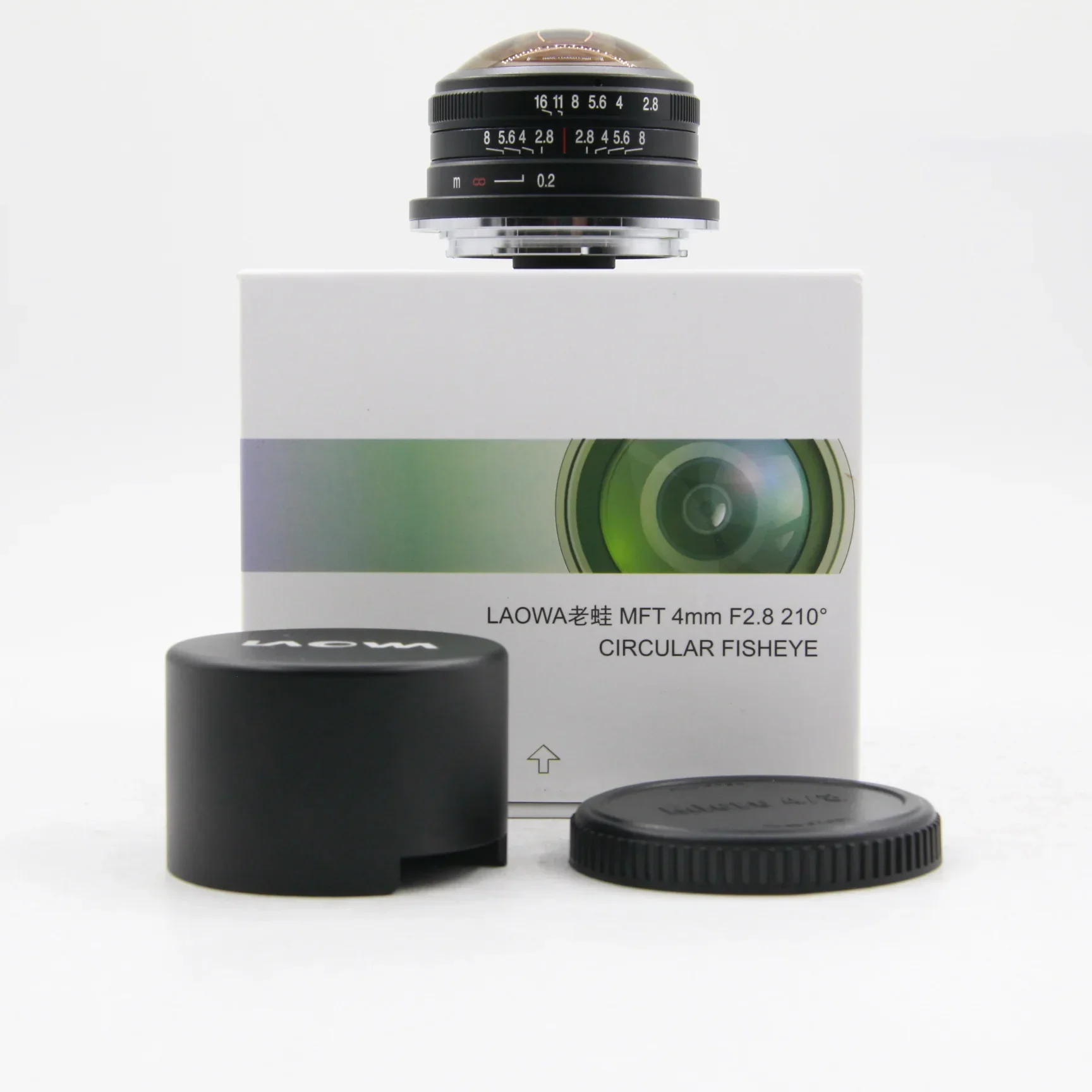 * OPEN BOX EXCELLENT * Laowa 4mm 2.8 Fisheye Lens for Micro Four Thirds