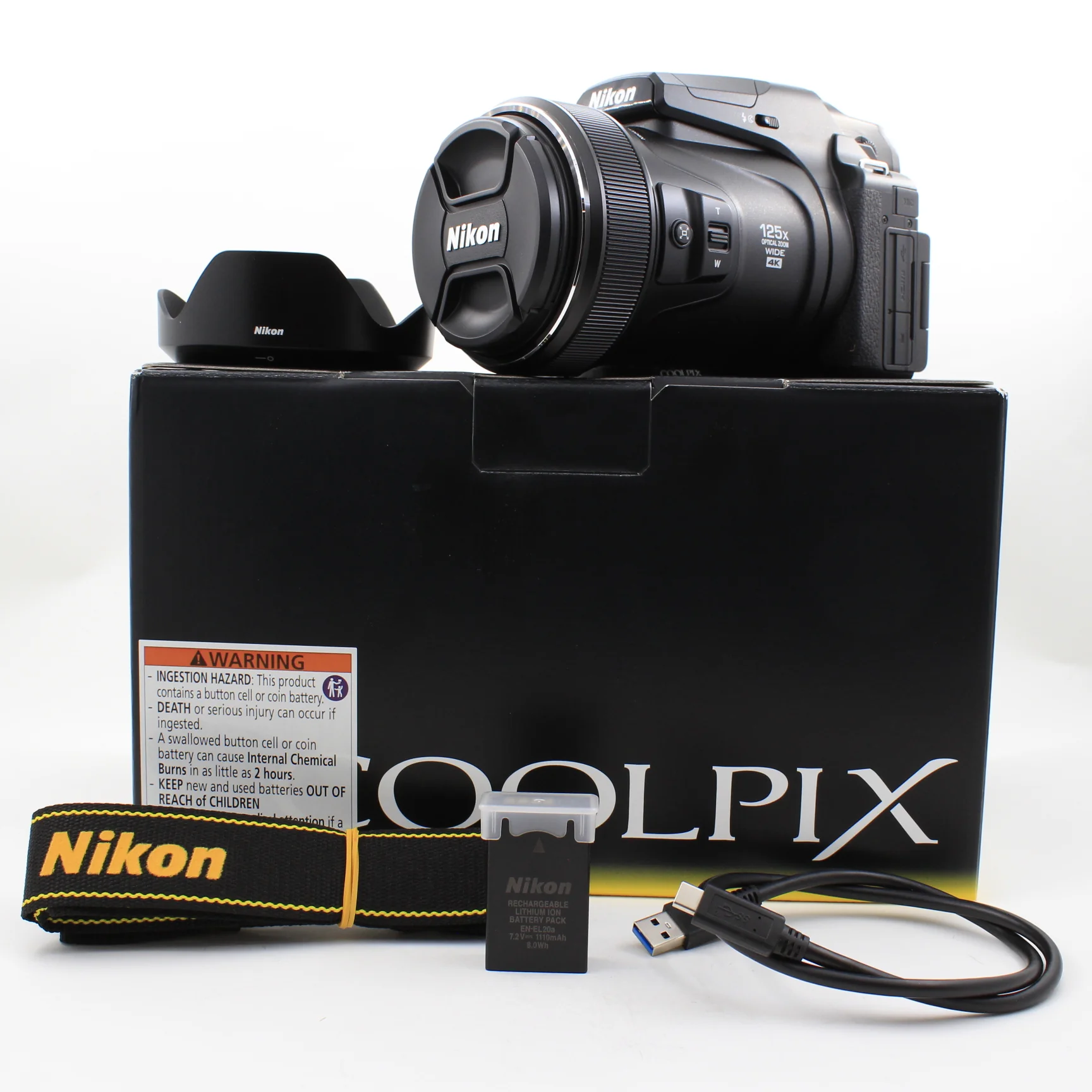 * OPEN BOX EXCELLENT * Nikon COOLPIX P1100 Digital Camera