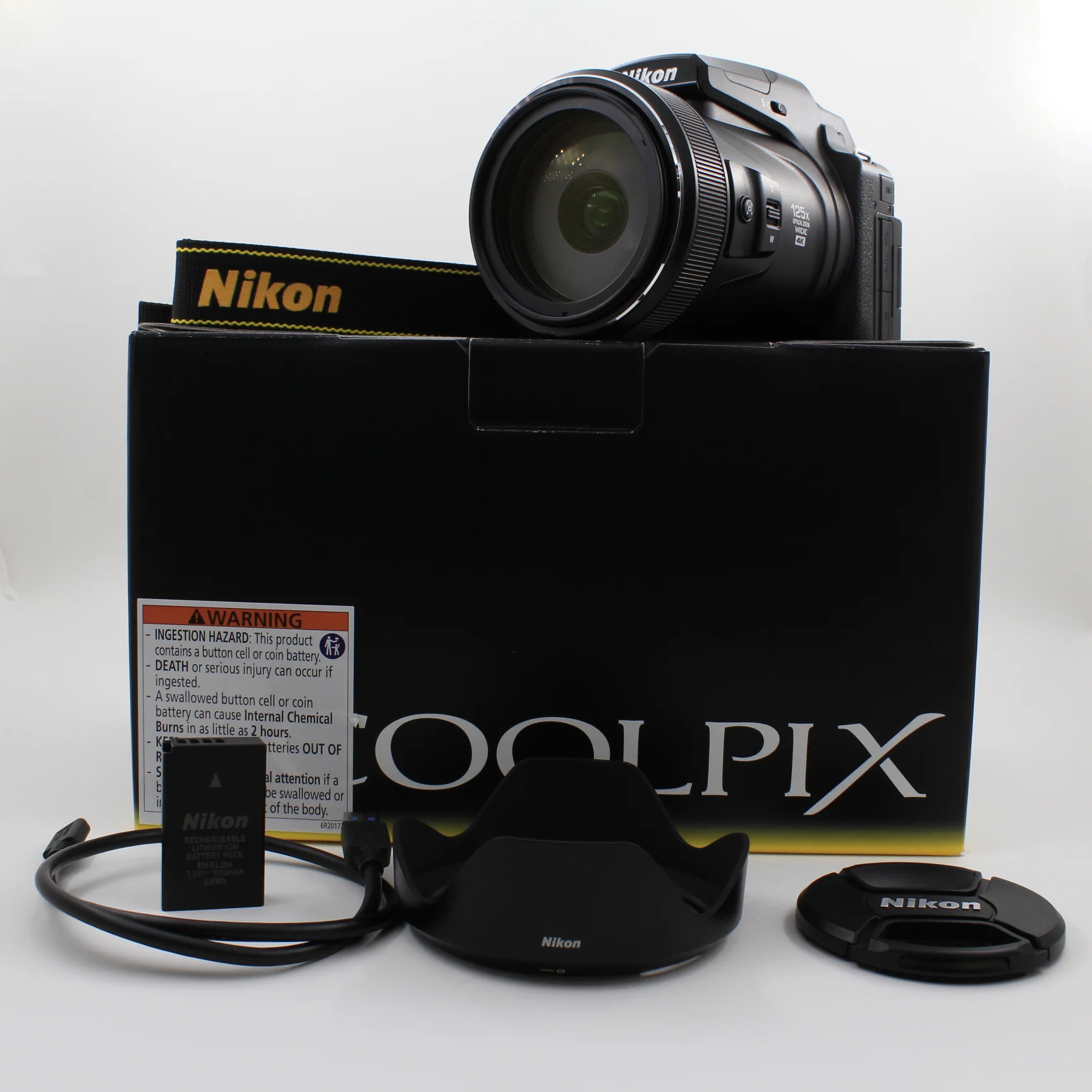 * OPEN BOX EXCELLENT * Nikon COOLPIX P1100 Digital Camera - Image 3