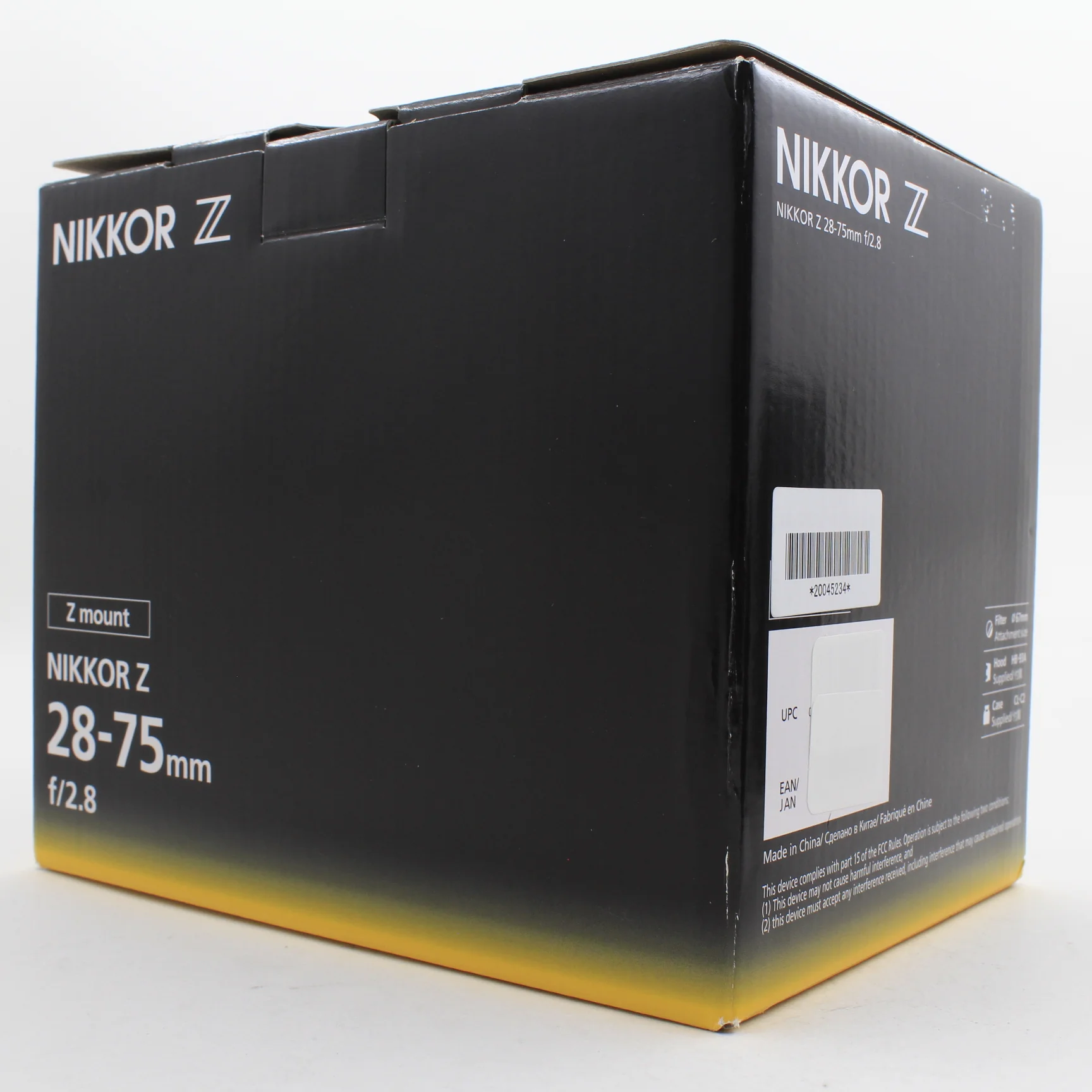 * OPEN BOX EXCELLENT * NIKON NIKKOR Z 28-75mm f/2.8 Lens - Image 14