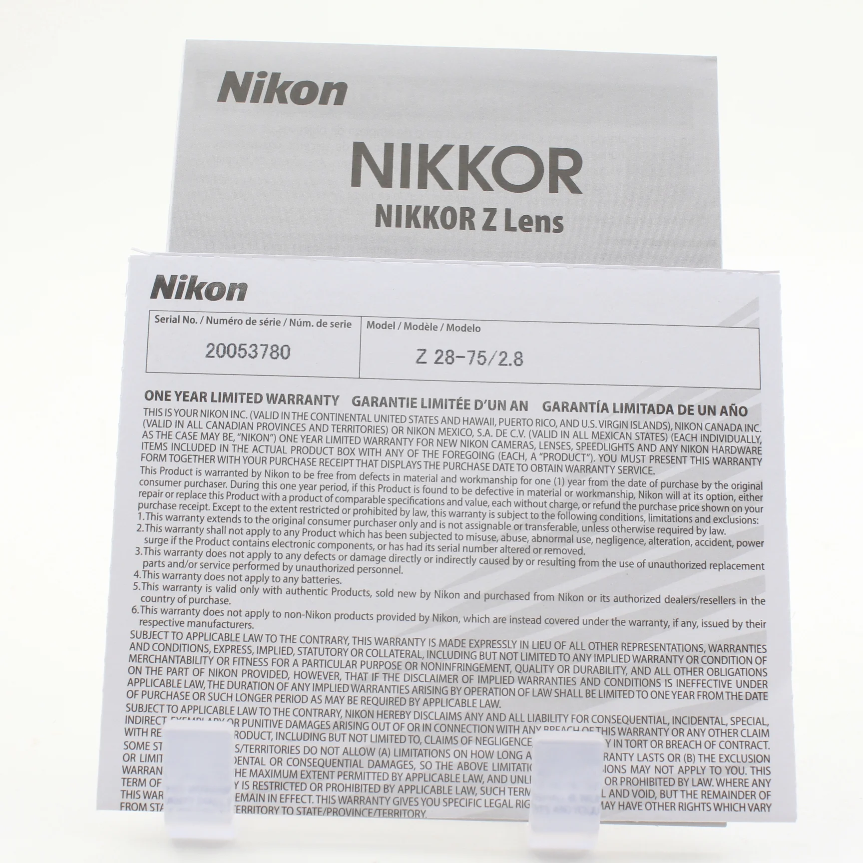* OPEN BOX EXCELLENT * NIKON NIKKOR Z 28-75mm f/2.8 Lens - Image 13