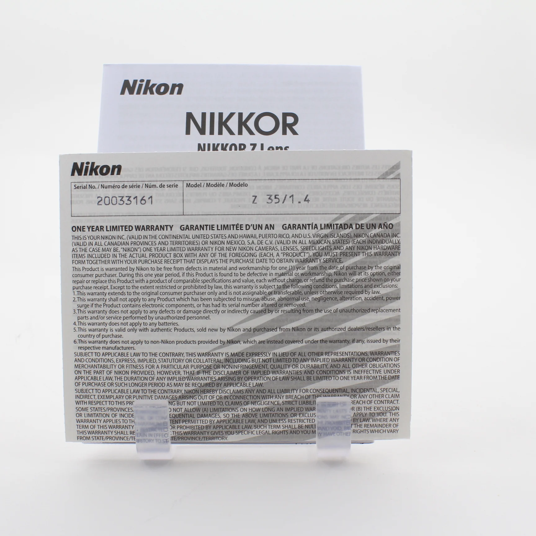 * OPEN BOX EXCELLENT * Nikon NIKKOR Z 35mm f/1.4 Lens - Image 11