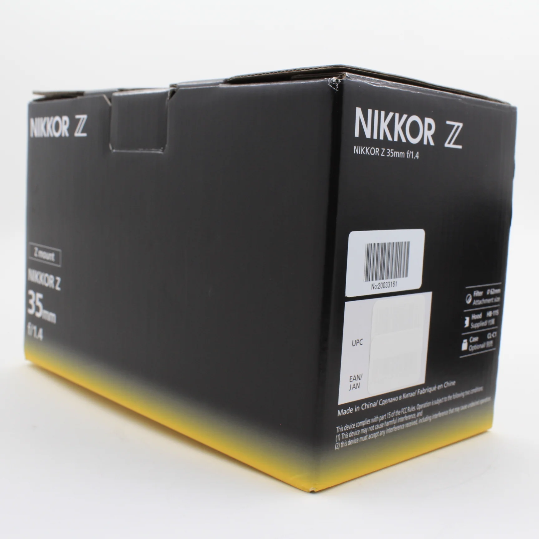 * OPEN BOX EXCELLENT * Nikon NIKKOR Z 35mm f/1.4 Lens - Image 12