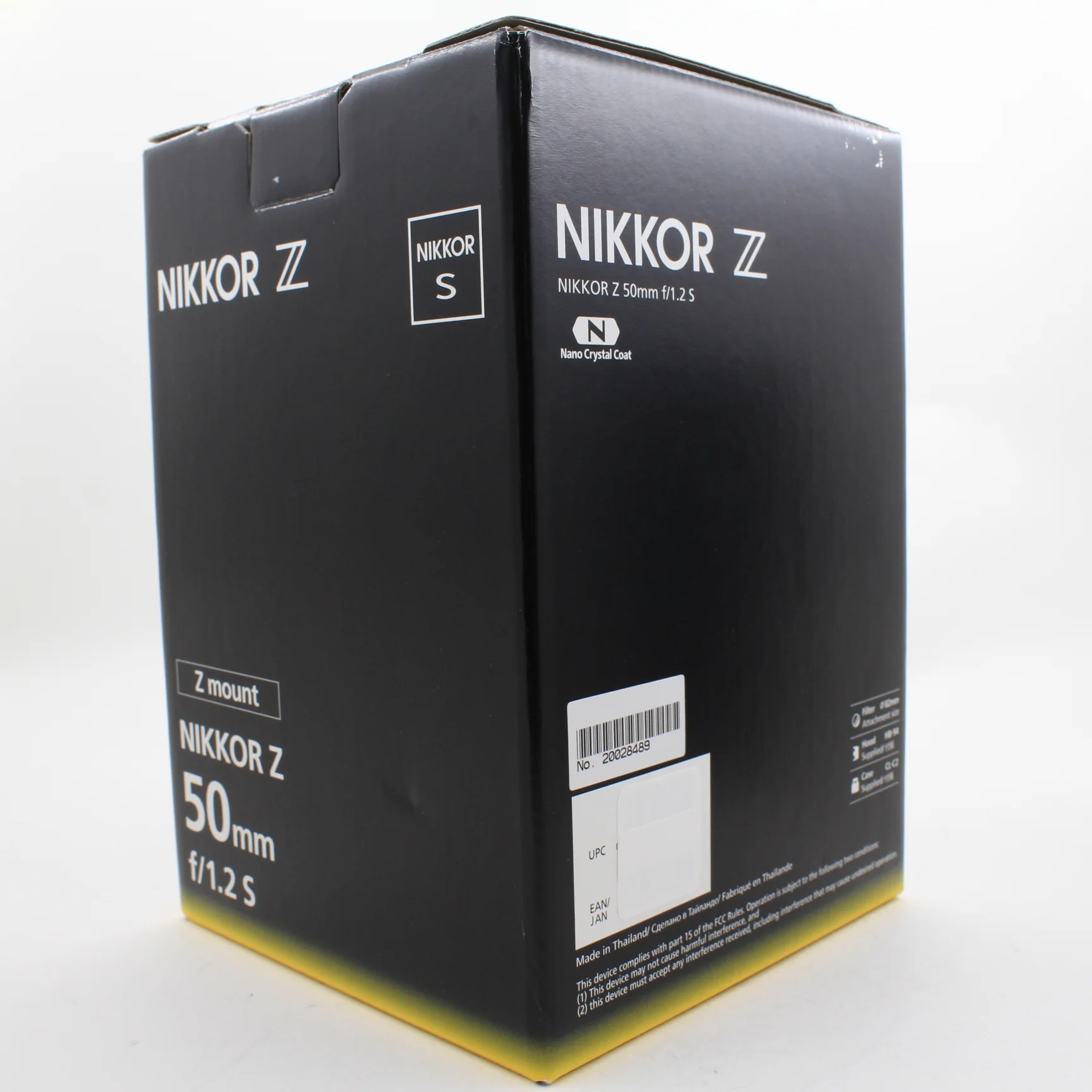 * OPEN BOX EXCELLENT * Nikon NIKKOR Z 50mm f/1.2 S Lens - Image 12