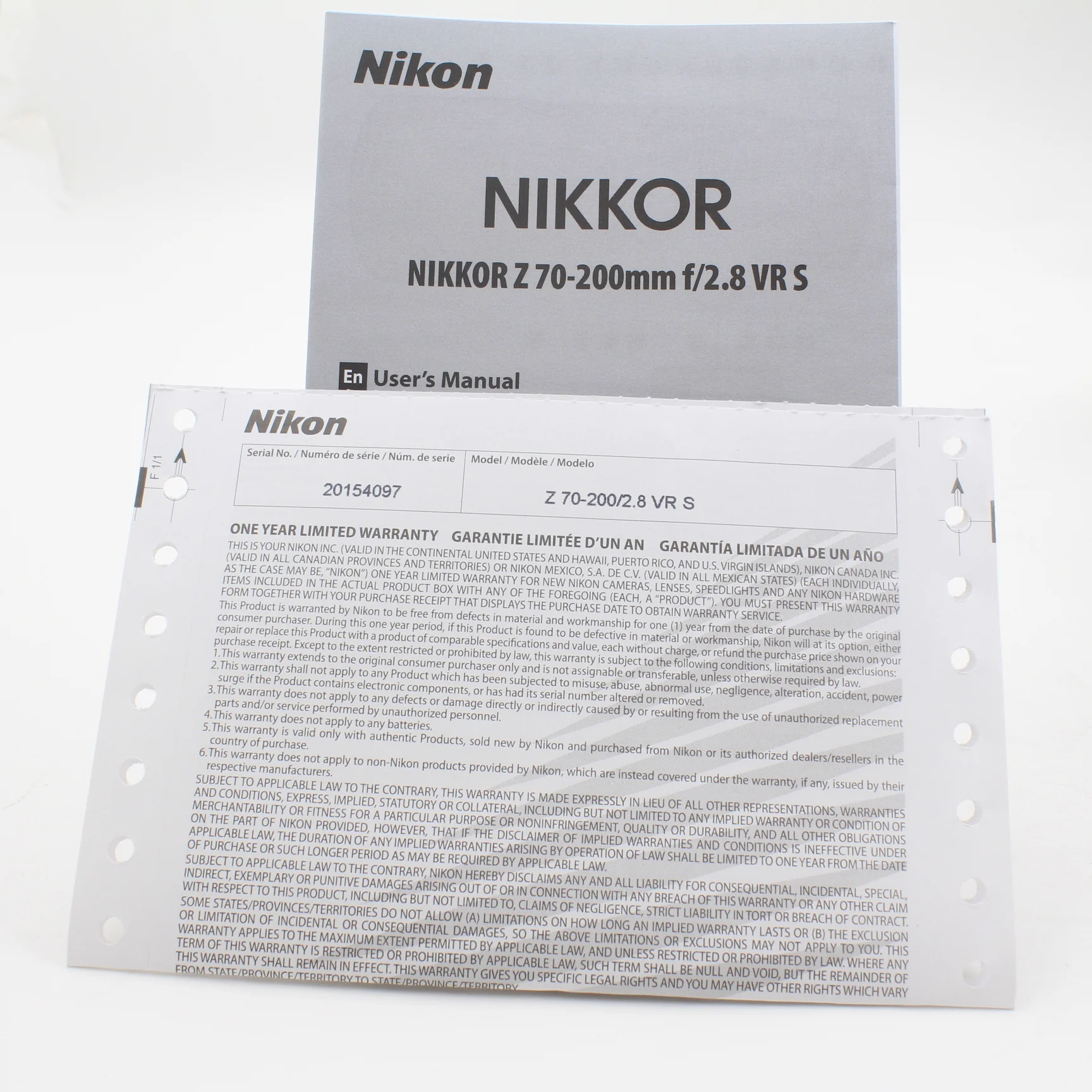 * OPEN BOX EXCELLENT * Nikon NIKKOR Z 70-200mm f/2.8 VR S Lens - Image 12