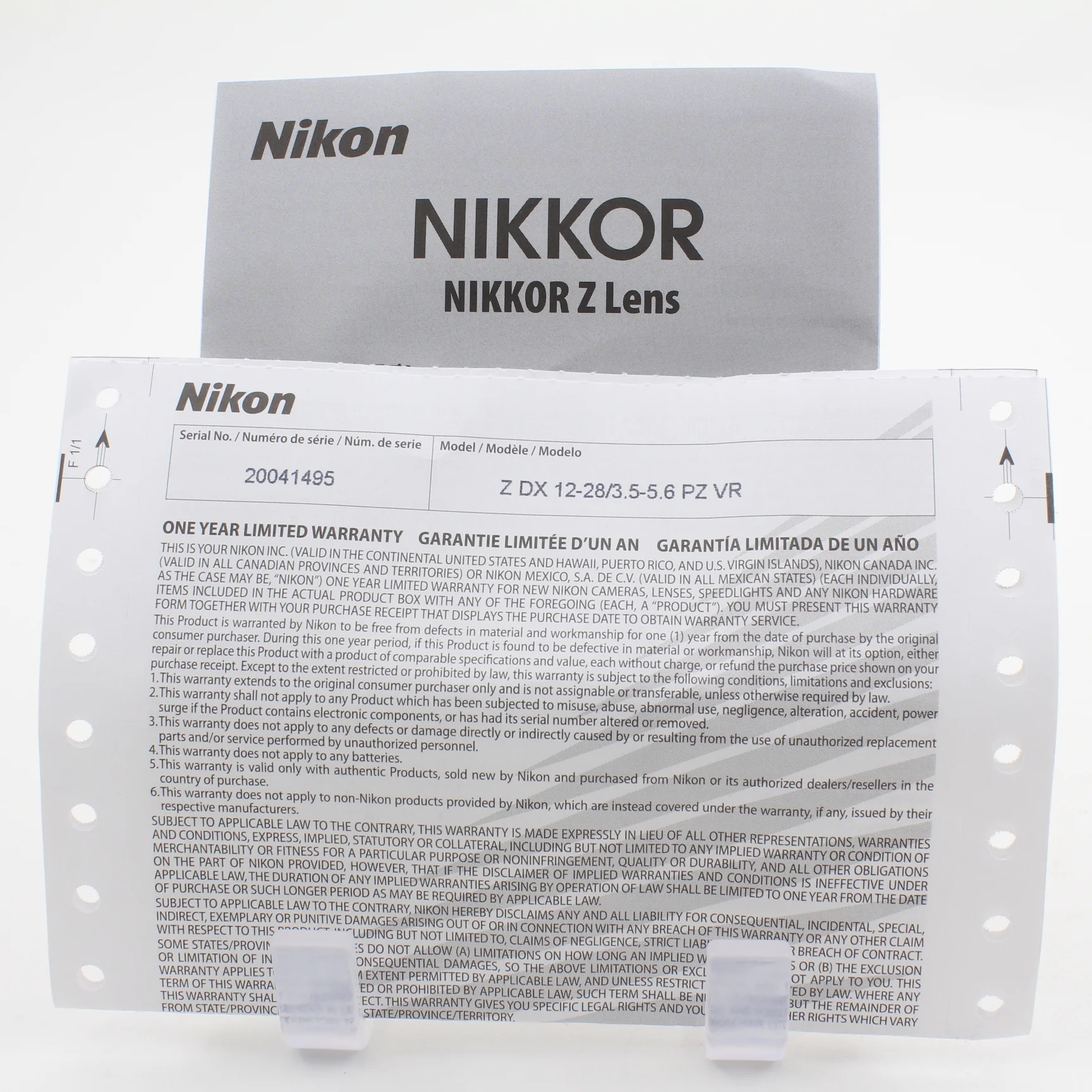 * OPEN BOX EXCELLENT * Nikon NIKKOR Z DX 12-28mm f/3.5-5.6 PZ VR Lens - Image 9