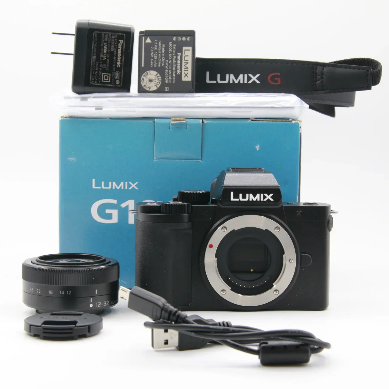 * OPEN BOX EXCELLENT * Panasonic Lumix DC-G100 Mirrorless Digital Camera with 12-32mm Lens