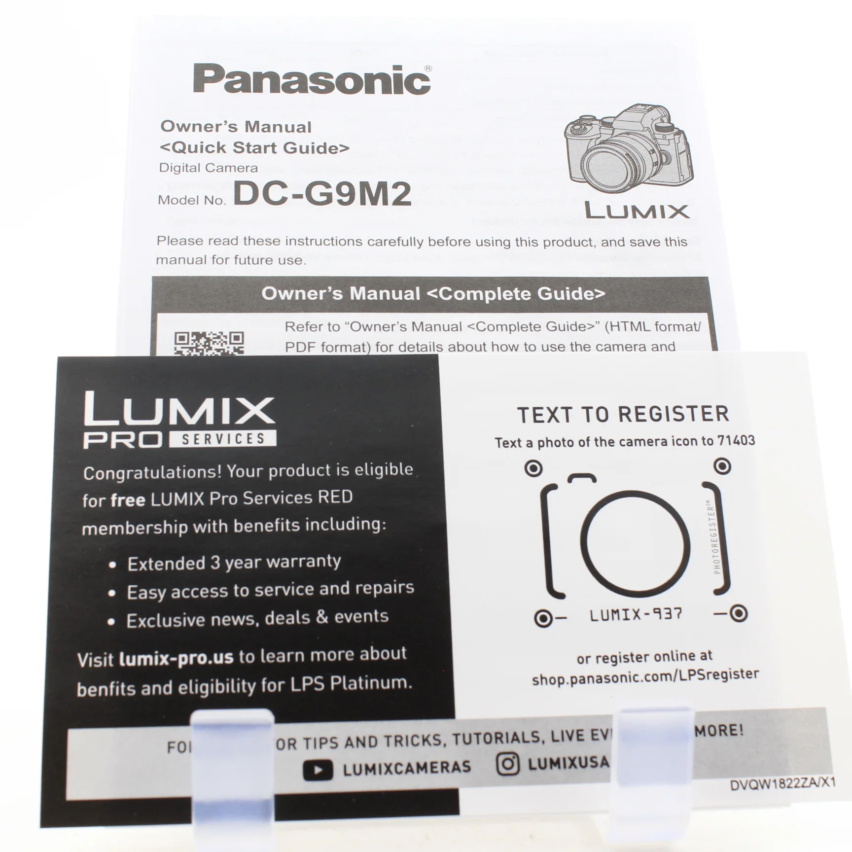 * OPEN BOX EXCELLENT * Panasonic Lumix G9 II Mirrorless Camera - Image 16