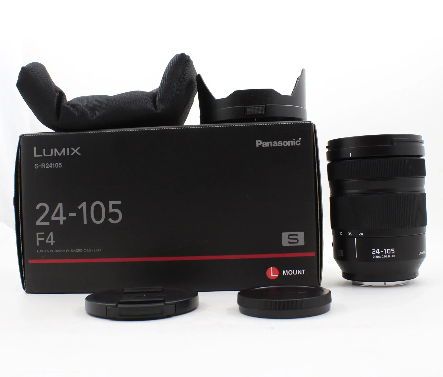 * OPEN BOX EXCELLENT * Panasonic Lumix S 24-105mm f/4 Macro O.I.S Lens (Leica L-Mount)