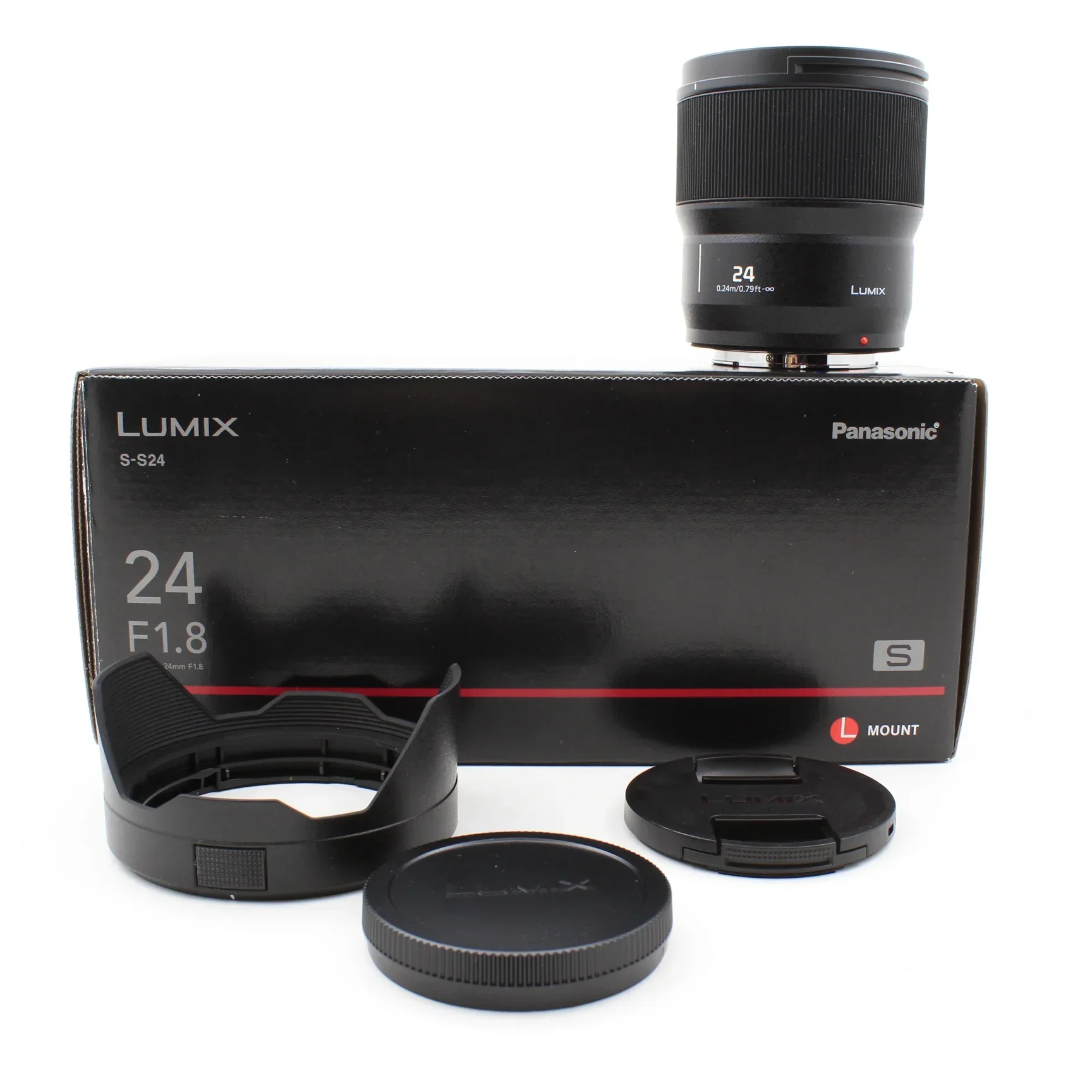 * OPEN BOX EXCELLENT * Panasonic Lumix S 24mm f/1.8 Lens (Leica L-Mount)
