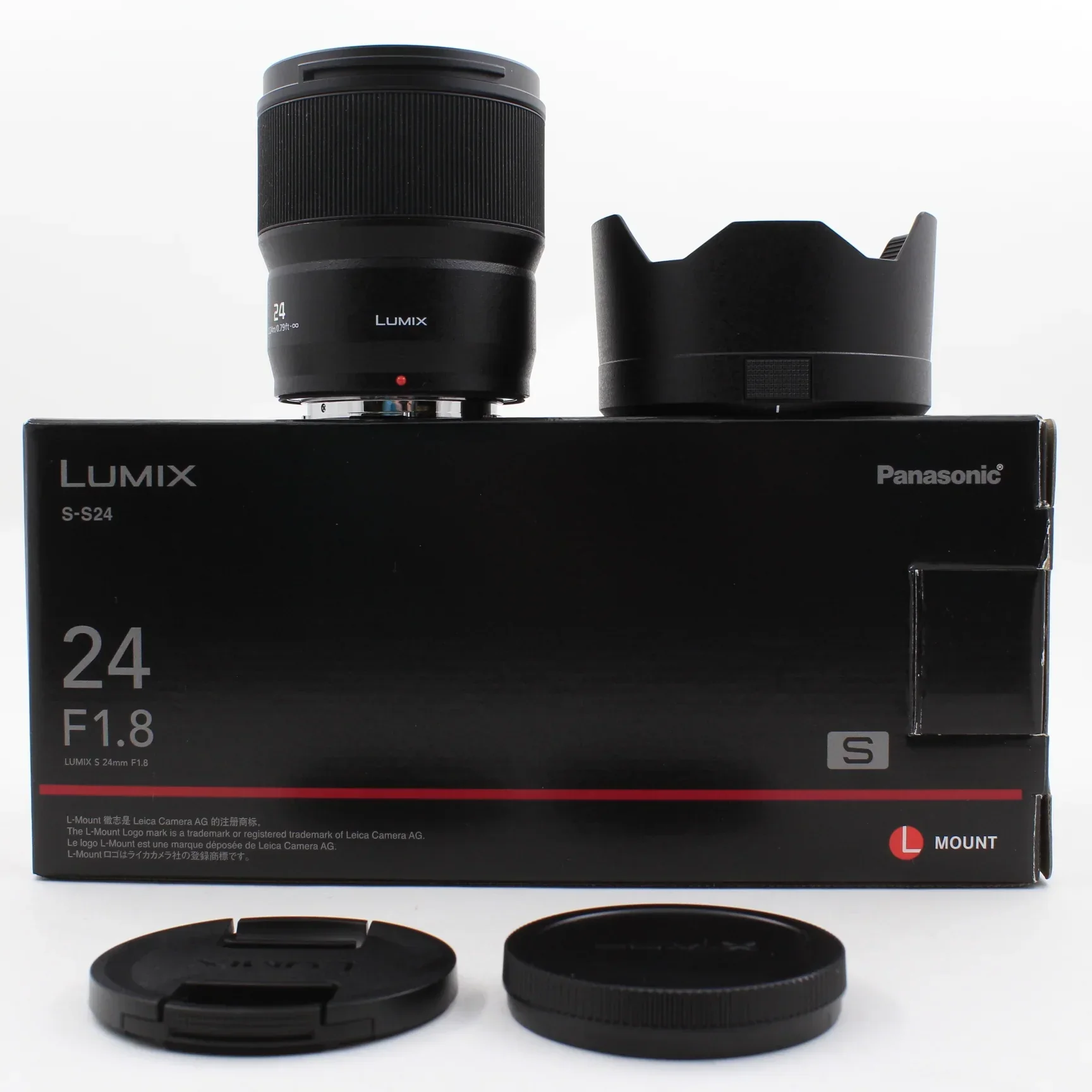 * OPEN BOX EXCELLENT * Panasonic Lumix S 24mm f/1.8 Lens (Leica L-Mount)