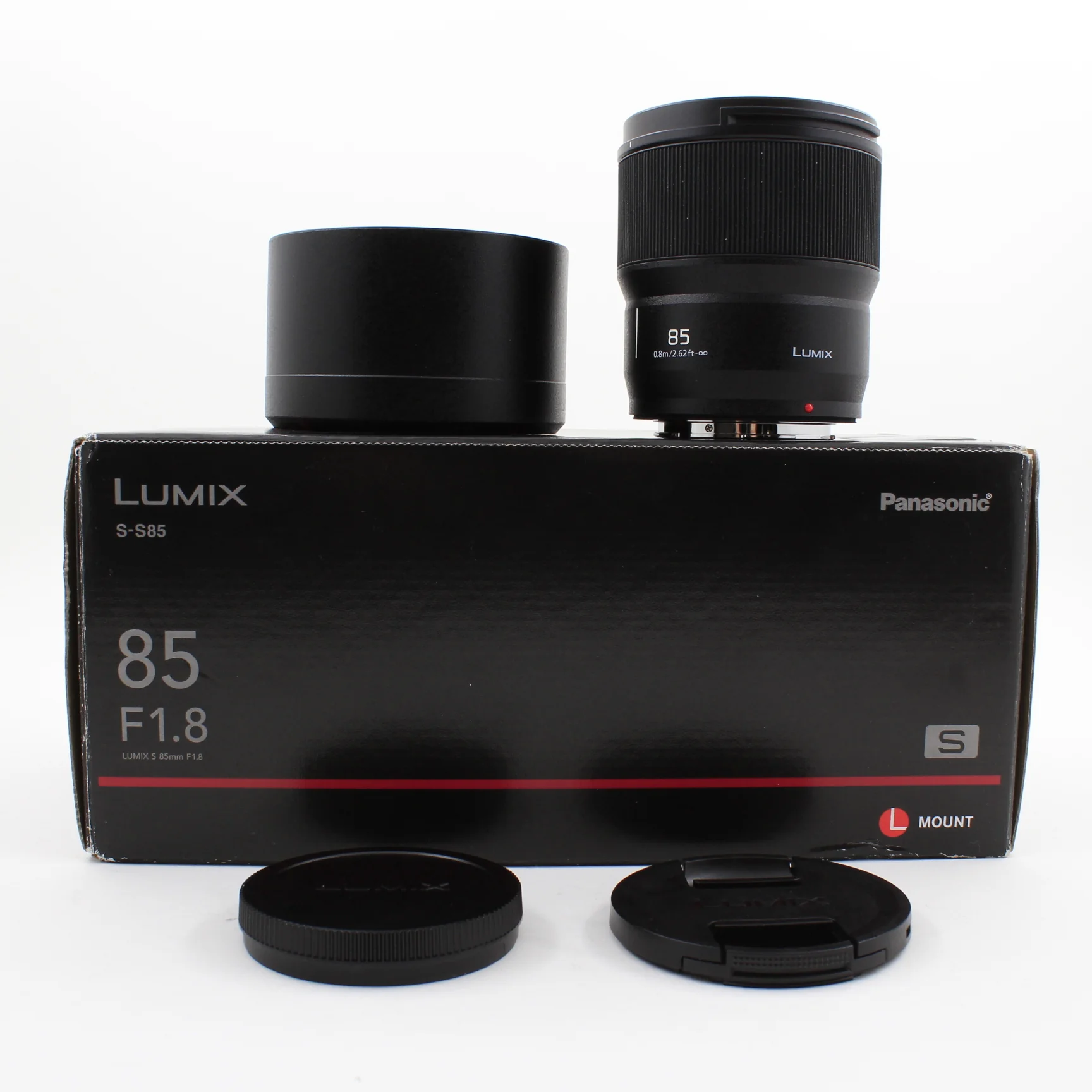 * OPEN BOX EXCELLENT * Panasonic Lumix S 85mm f/1.8 Lens (Leica L-Mount)