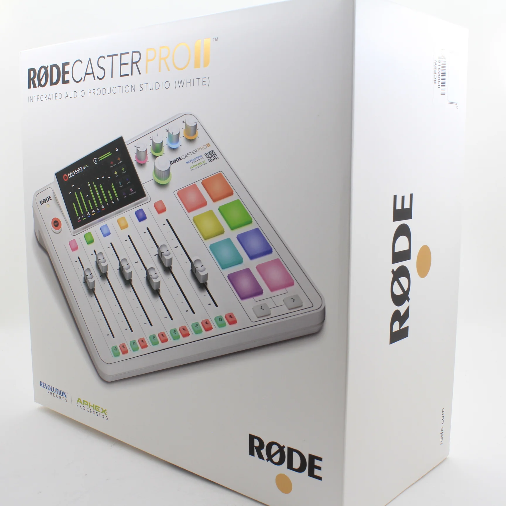 * OPEN BOX EXCELLENT * RODE RODECaster Pro II Integrated Audio Production Studio (White) - Image 10