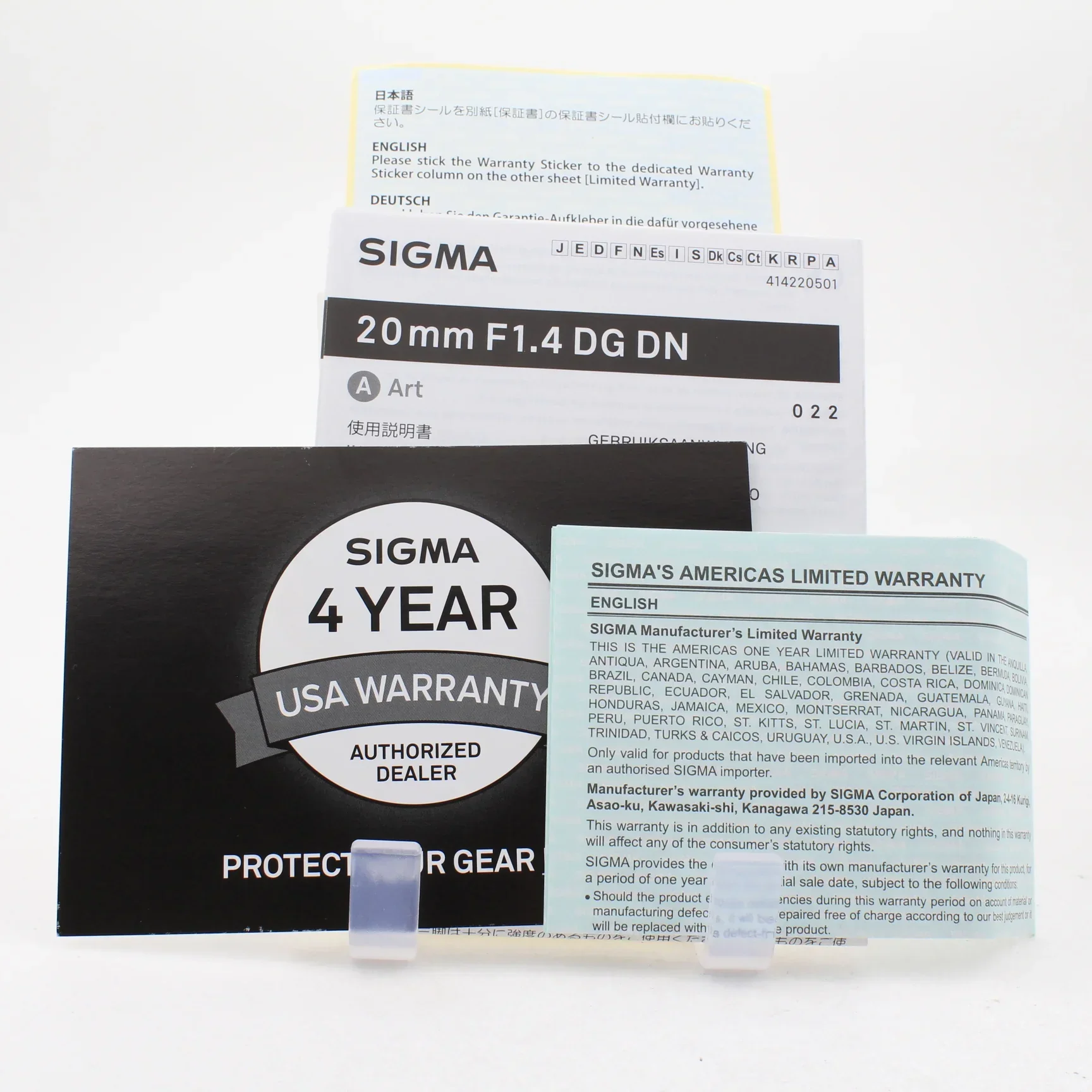 * OPEN BOX EXCELLENT * Sigma 20mm f/1.4 DG DN Art Lens for Sony E - Image 13