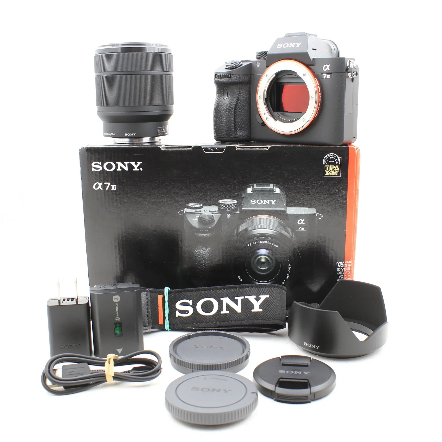 * OPEN BOX EXCELLENT * Sony a7 III Mirrorless Digital Camera with 28-70mm Lens