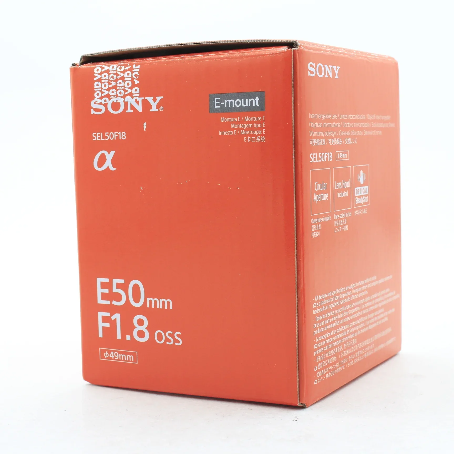 * OPEN BOX EXCELLENT * Sony E 50mm f/1.8 OSS Lens - Image 12