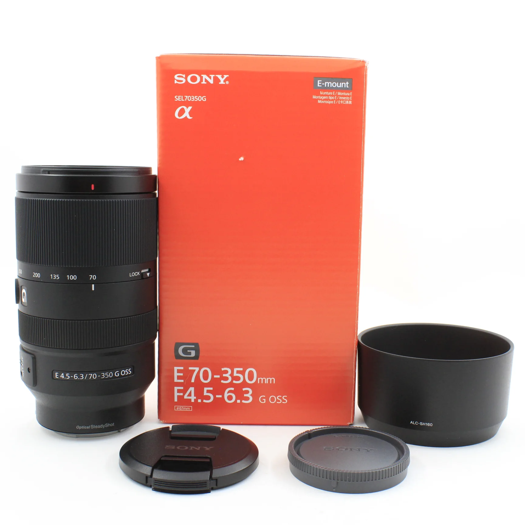 * OPEN BOX EXCELLENT * Sony E 70-350mm f/4.5-6.3 G OSS Lens