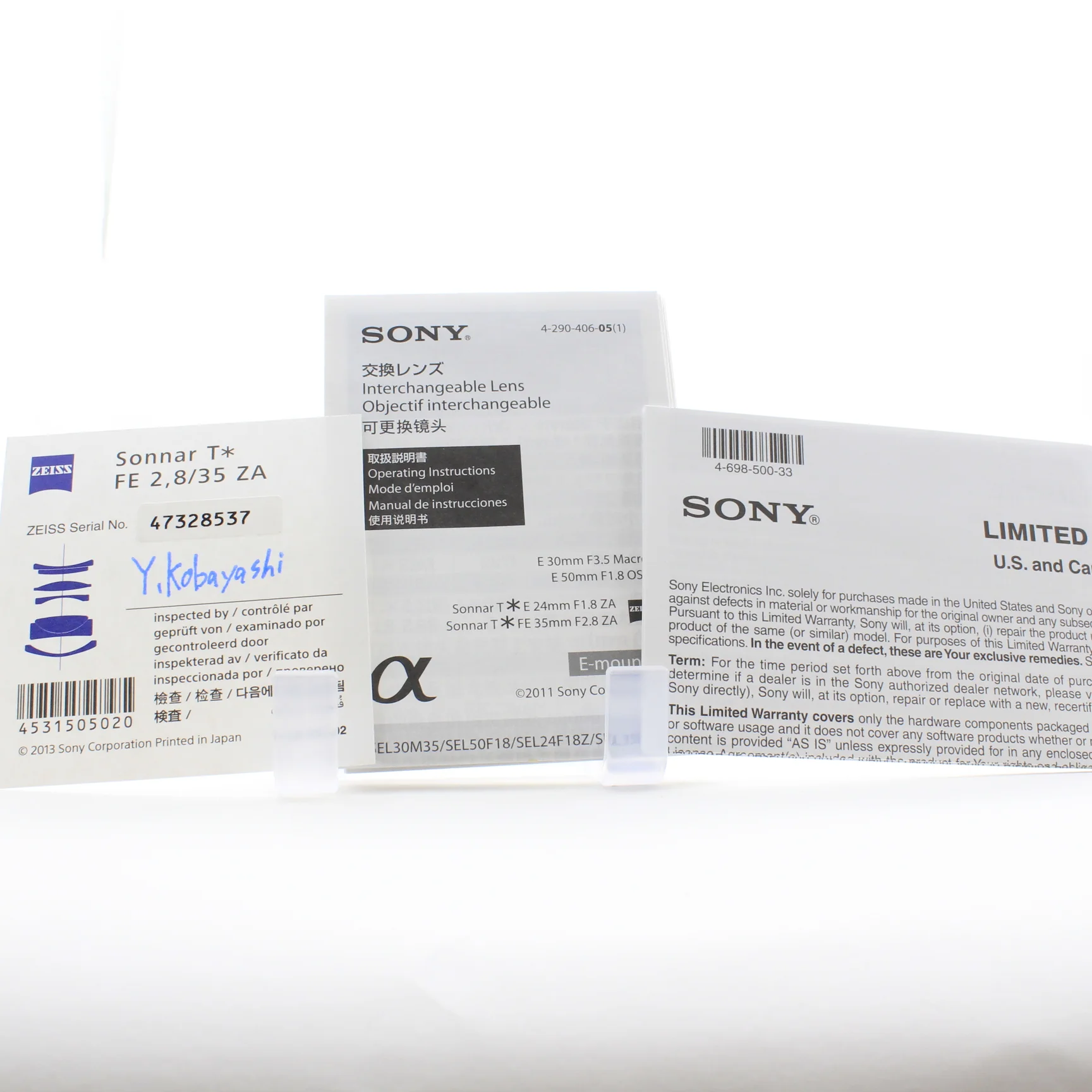 * OPEN BOX EXCELLENT * Sony FE 35mm f/2.8 Sonnar T* ZA Lens - Image 9