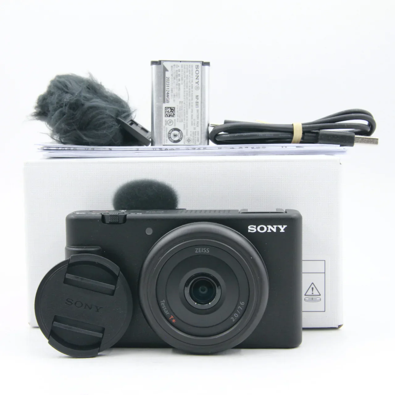 * OPEN BOX EXCELLENT * Sony ZV-1F Vlogging Camera (Black)