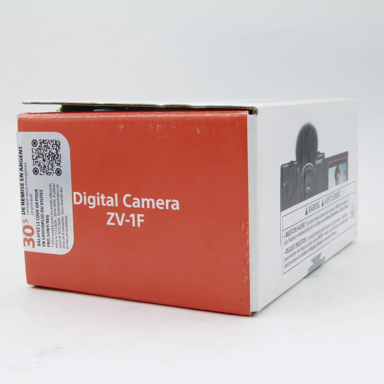 * OPEN BOX EXCELLENT * Sony ZV-1F Vlogging Camera (Black) - Image 12