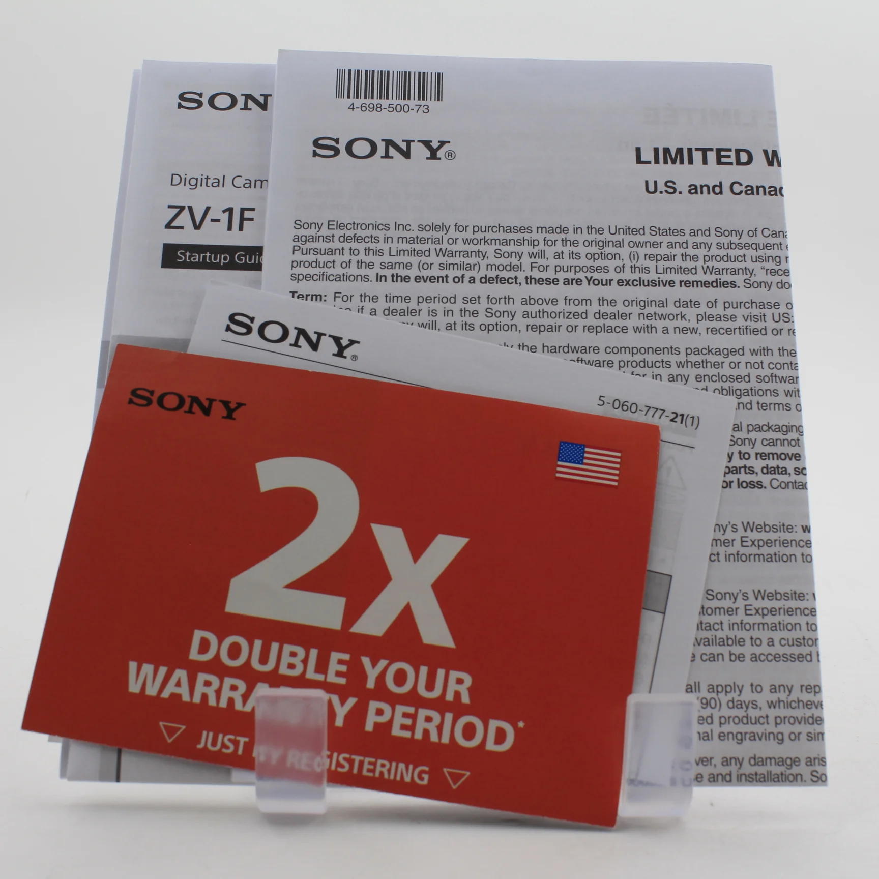 * OPEN BOX EXCELLENT * Sony ZV-1F Vlogging Camera (White) - Image 12