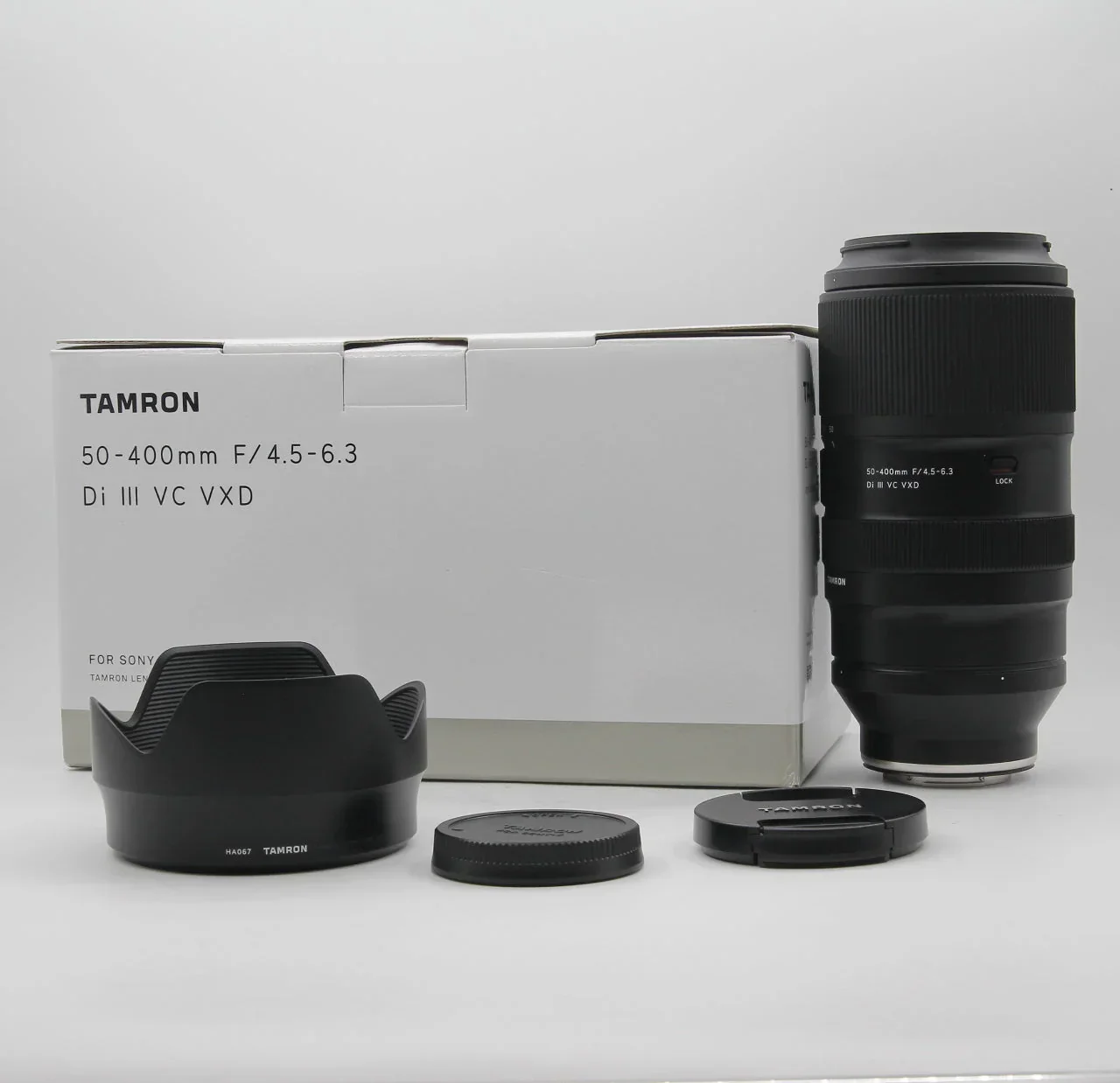 * OPEN BOX EXCELLENT * Tamron 50-400mm f/4.5-6.3 Di III VC VXD Lens for Sony E