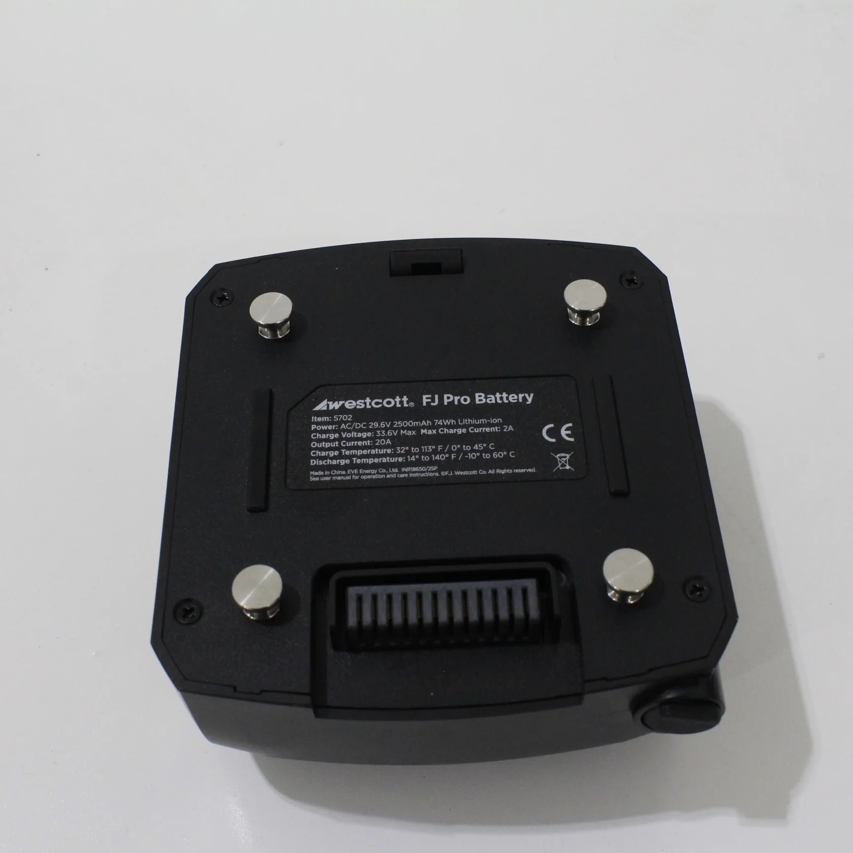 * OPEN BOX EXCELLENT * Westcott FJ250 Touchscreen Strobe with FJ Pro AC/DC Battery (250Ws) - Image 8