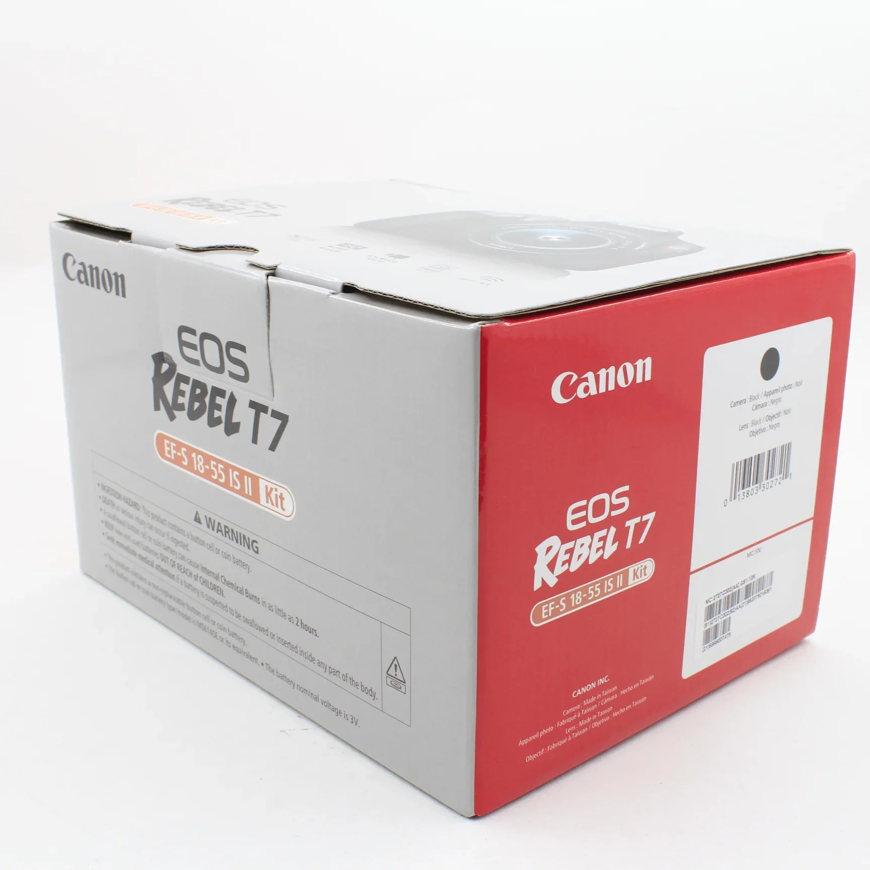 * OPEN BOX FAIR * Canon EOS Rebel T7 DSLR Camera with 18-55mm and 75-300mm Lenses - Image 32