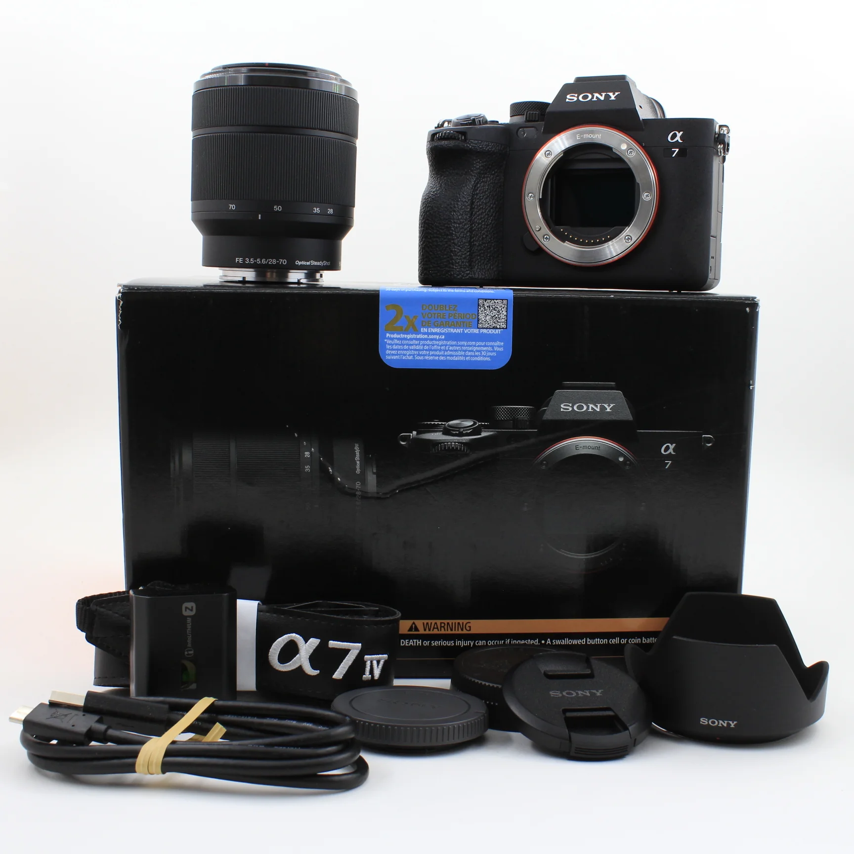 * OPEN BOX FAIR * Sony a7 IV Mirrorless Digital Camera with FE 28-70mm f/3.5-5.6 OSS Lens - Image 2
