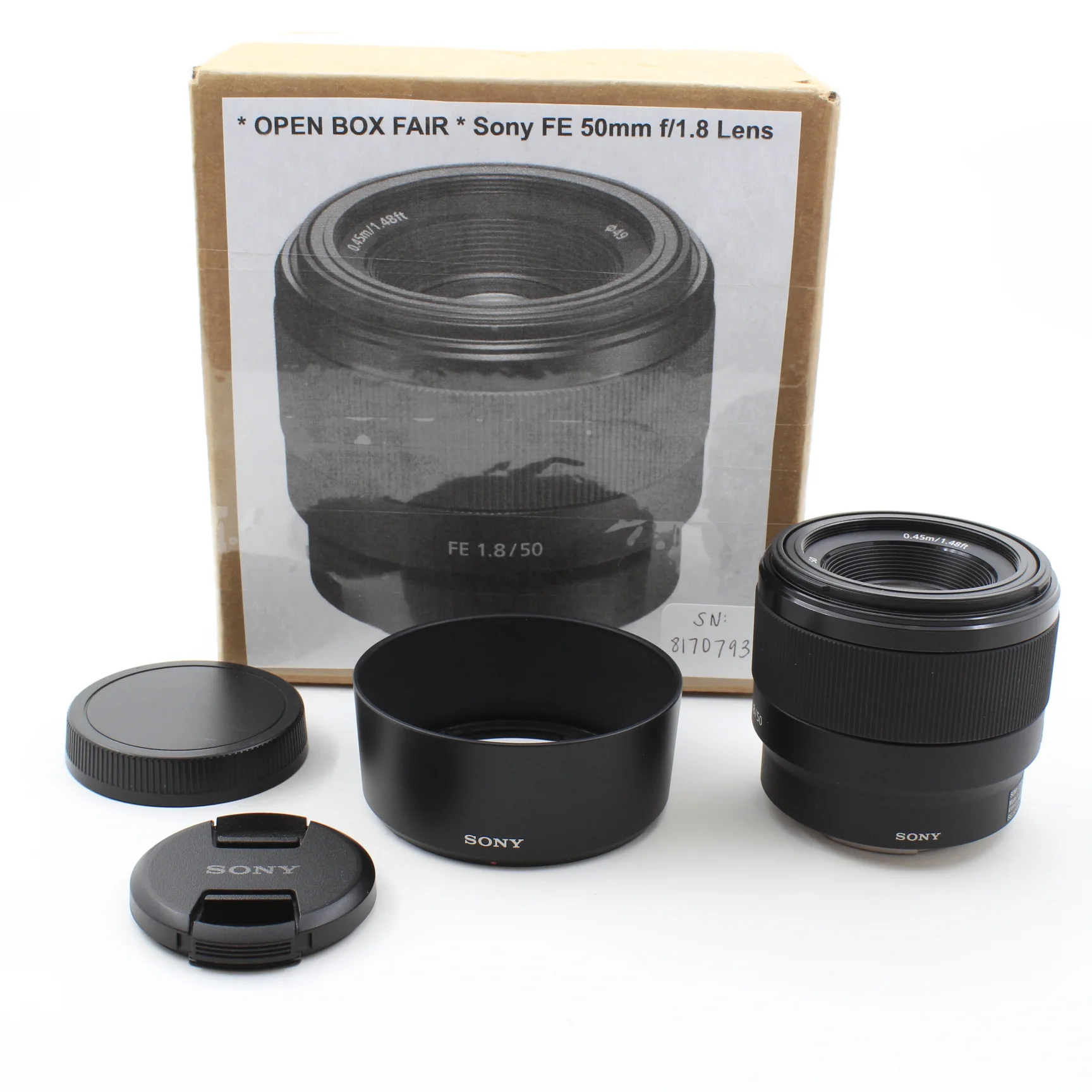 * OPEN BOX FAIR * Sony FE 50mm f/1.8 Lens - Image 2