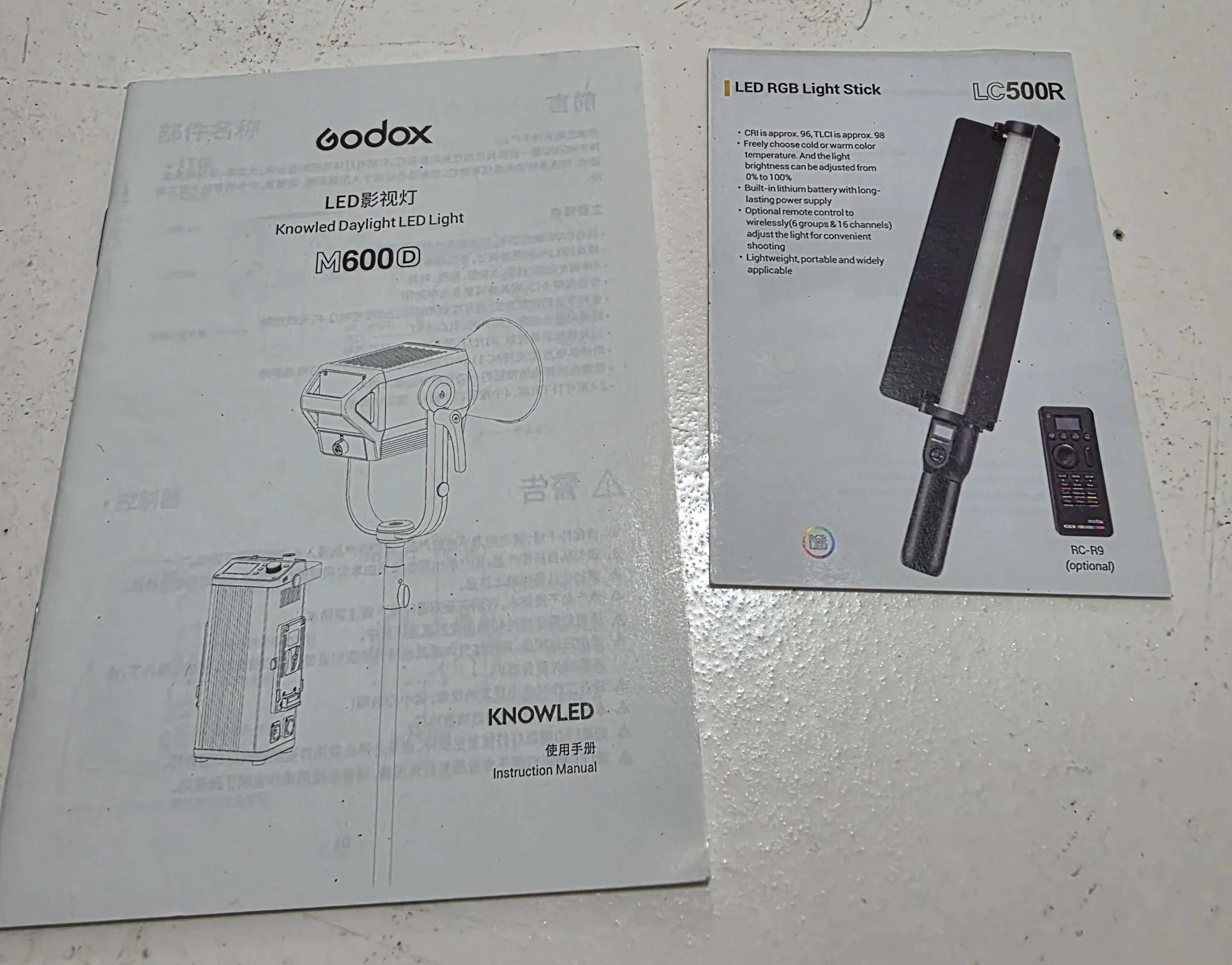 * OPEN BOX GOOD * Godox Knowled M600D Daylight LED Light - Image 16